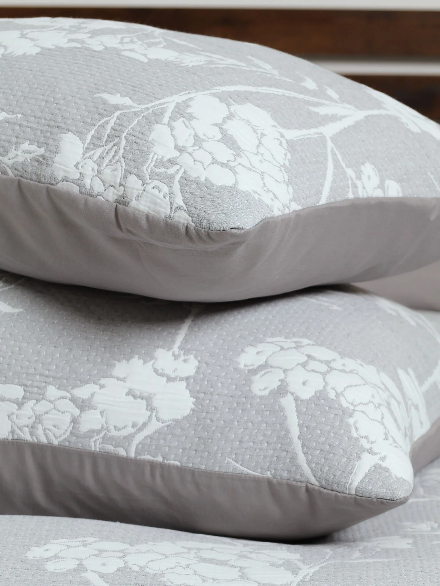 Quilted Foliage Duvet Cover Set - Image 3