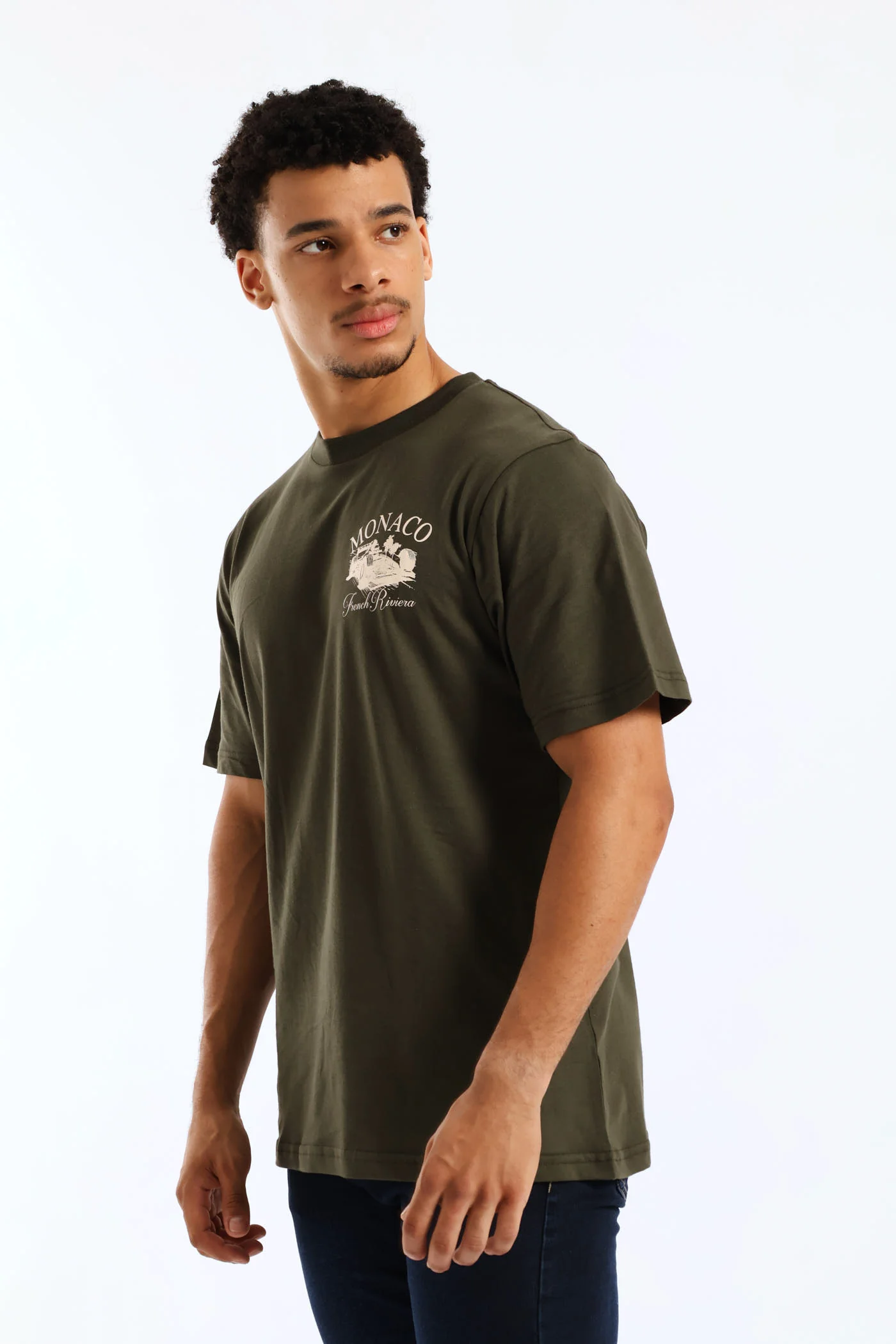 Race Car Front & Back Tee - Fatigue - Image 3