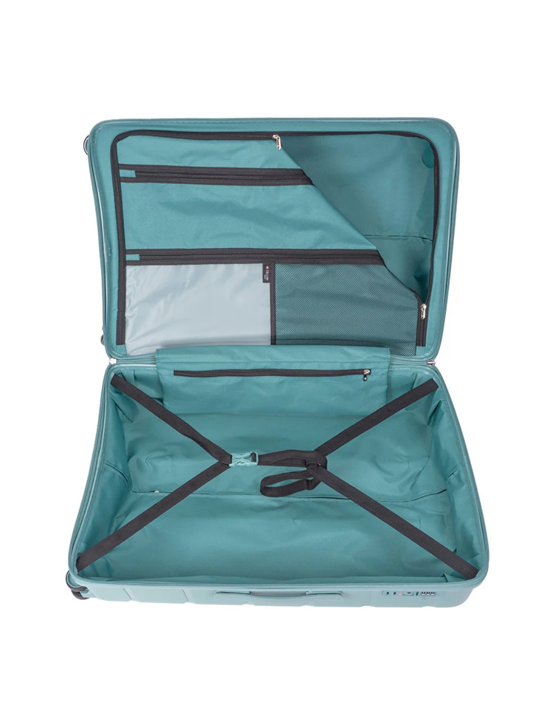 Rapido Trolley Case With TSA Lock - Teal Blue - Image 8