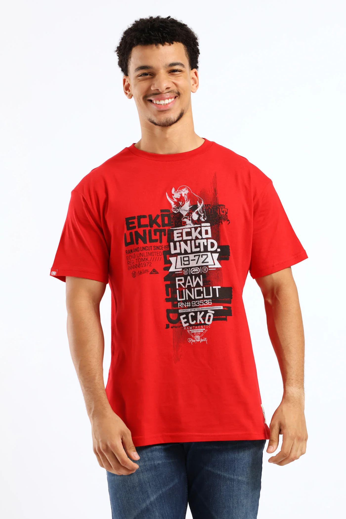 Raw Uncut Tee - Red - Image 3
