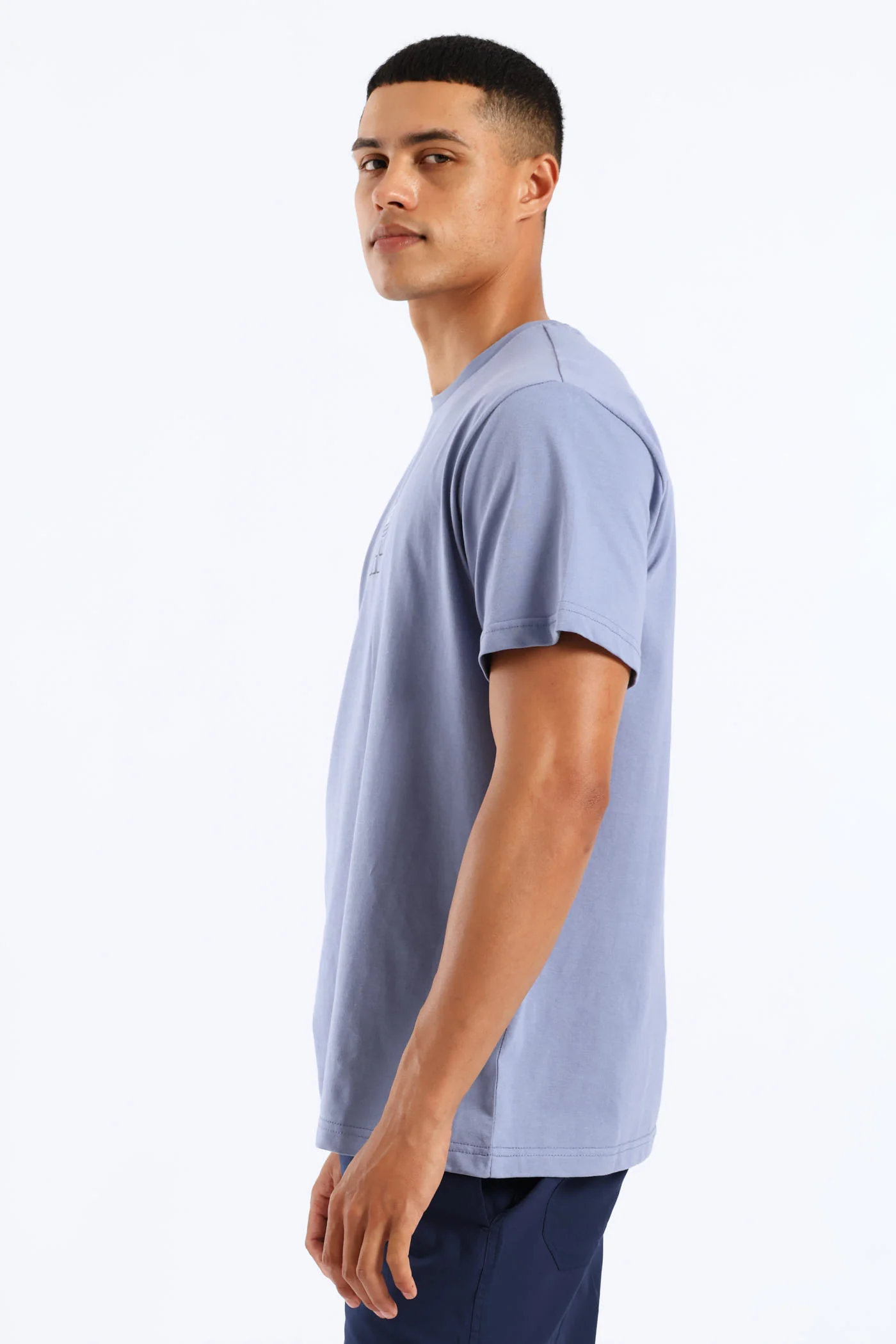 Ray & Waves Tee - Blue - Image 3