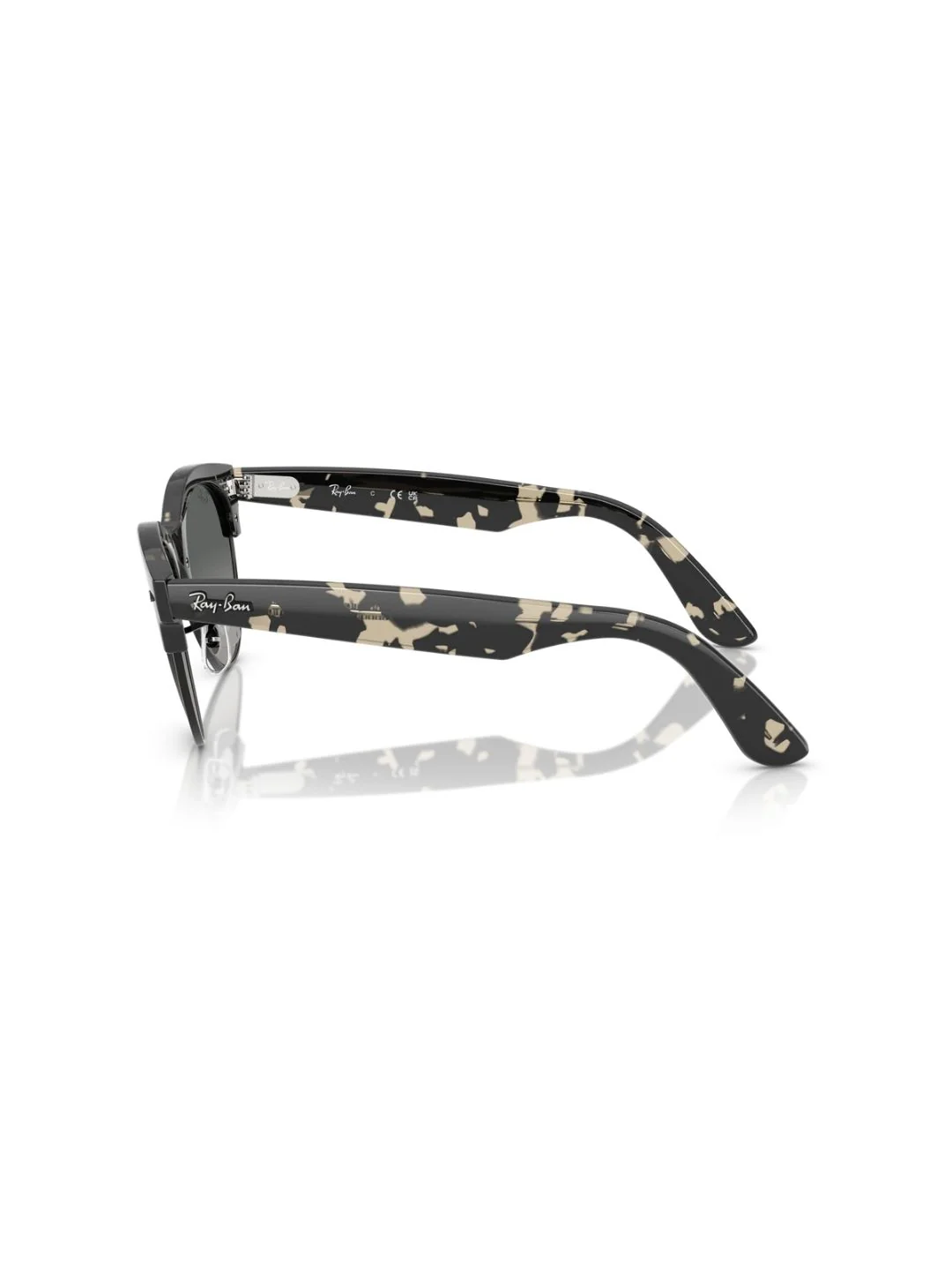 Clubmaster Wayfarer Sunglasses - Grey - Image 3