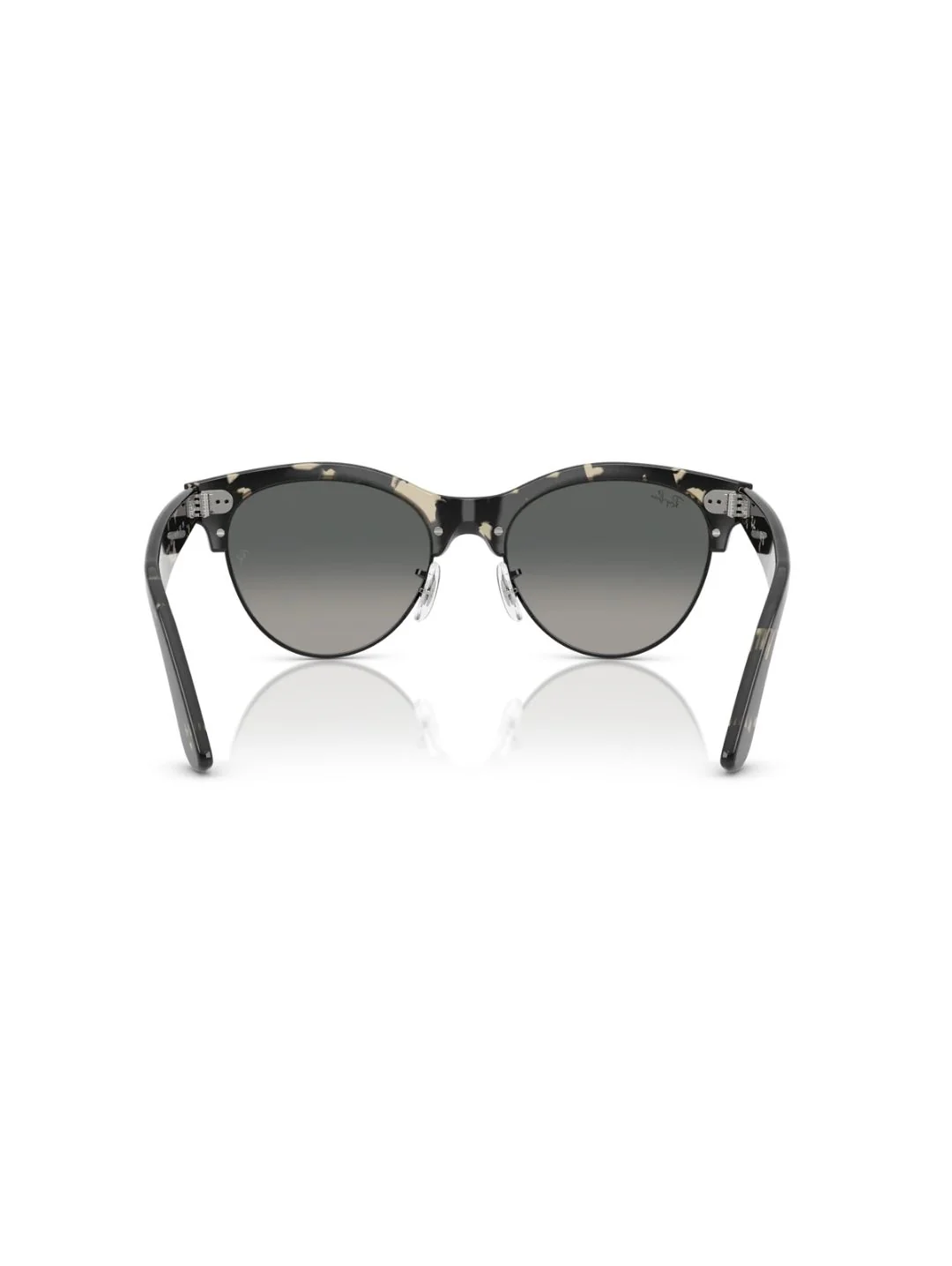 Clubmaster Wayfarer Sunglasses - Grey - Image 4