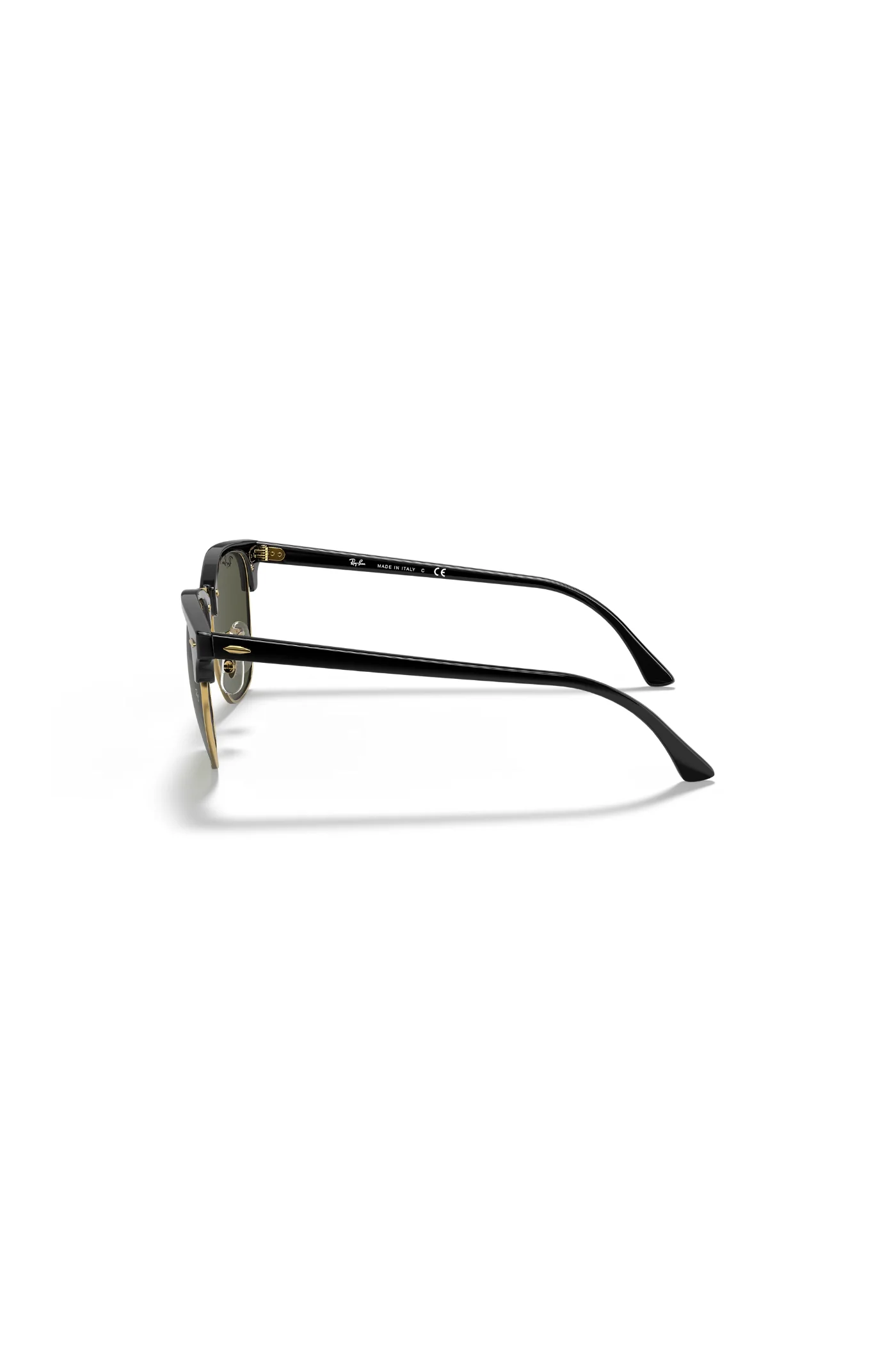 Rb3016 51 Clubmaster Sunglasses - Black - Image 3
