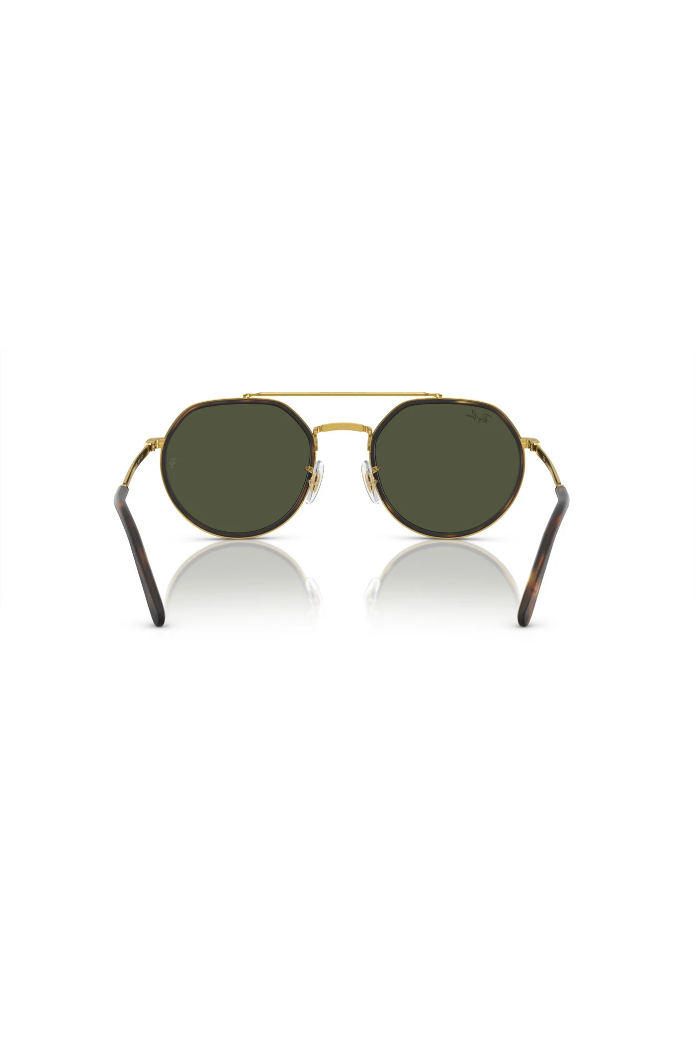 Gold Frame Green Lenses Sunglasses - Image 5