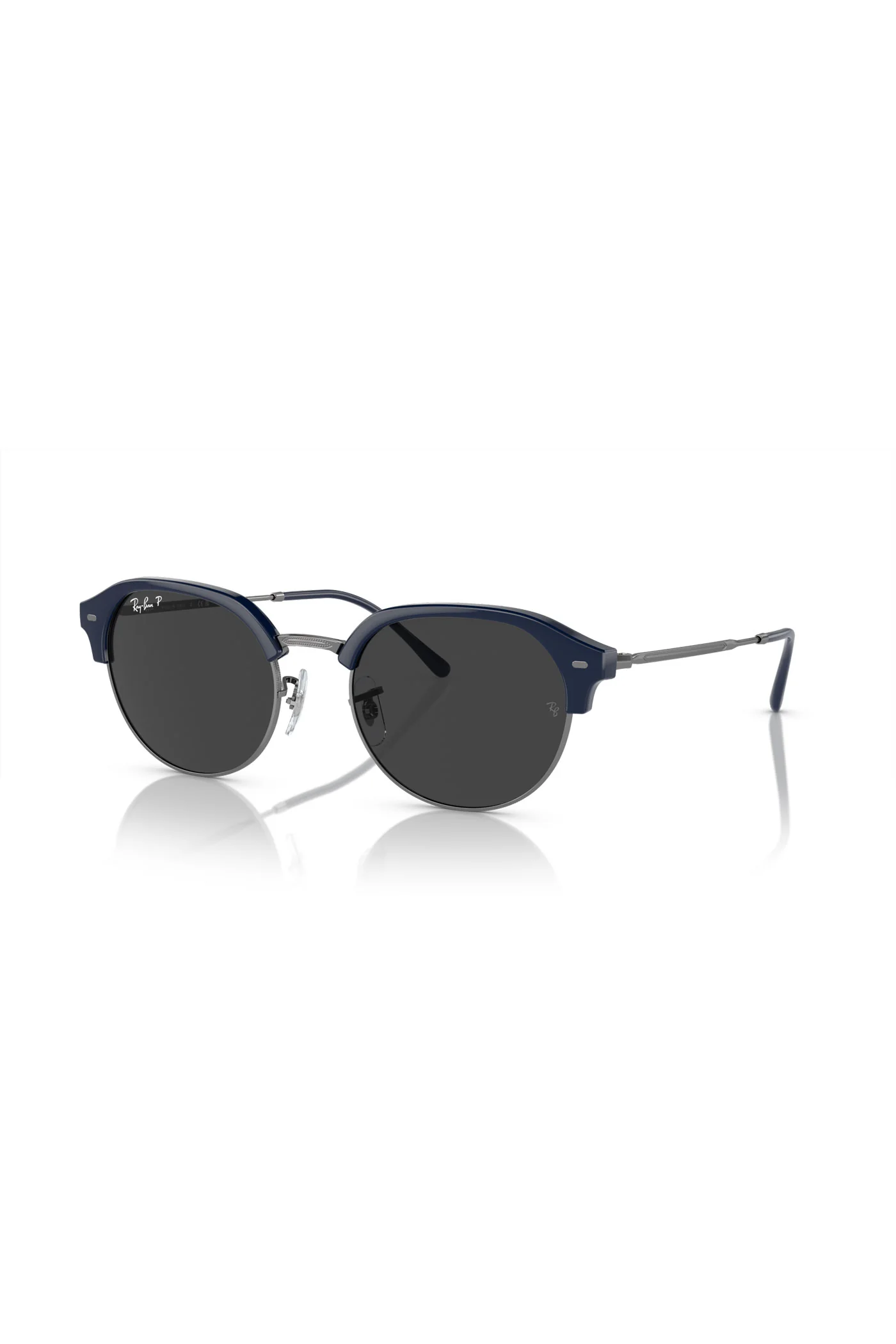Clubmaster Sunglasses - Blue/Grey - Image 2