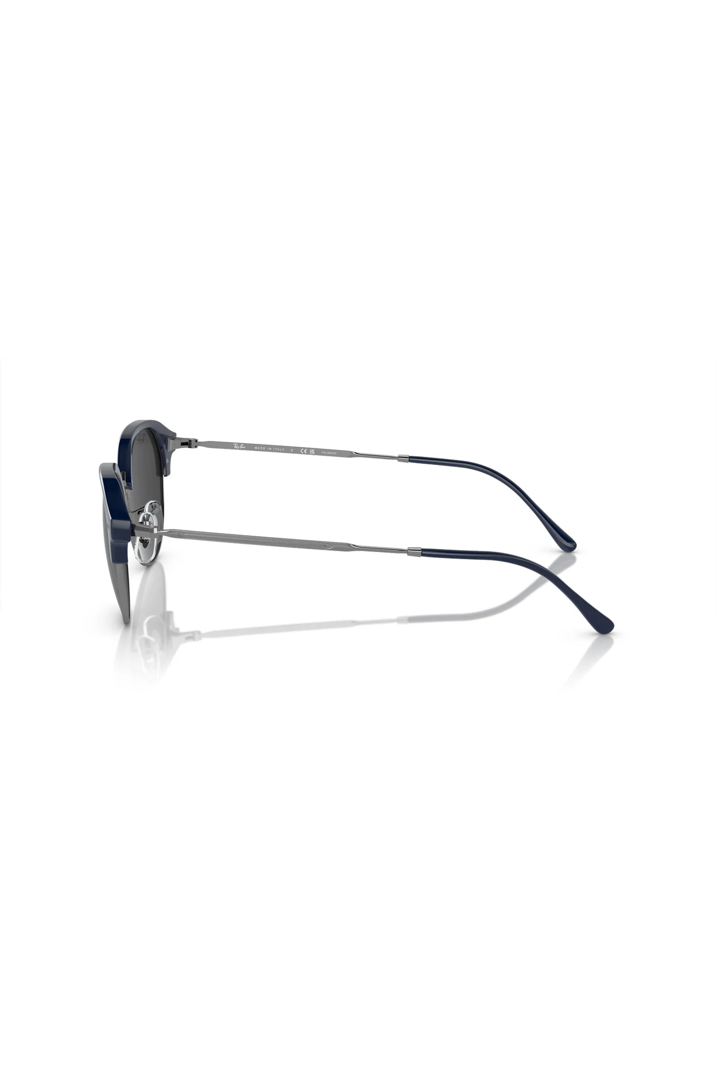 Clubmaster Sunglasses - Blue/Grey - Image 3