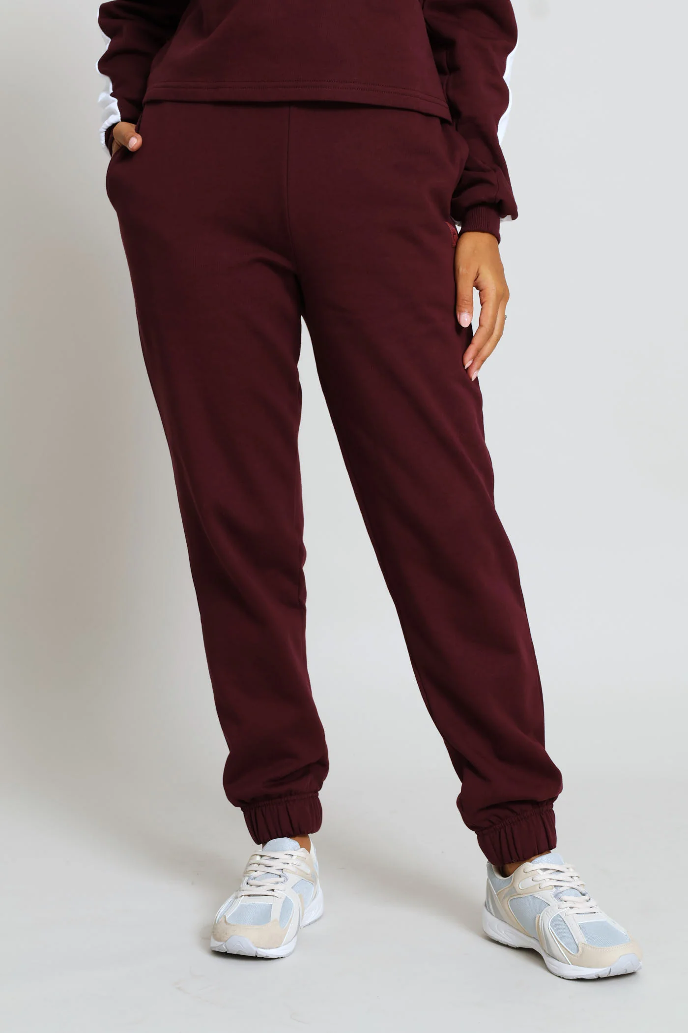 Rebecca Sweatpants - Burgundy - Image 3