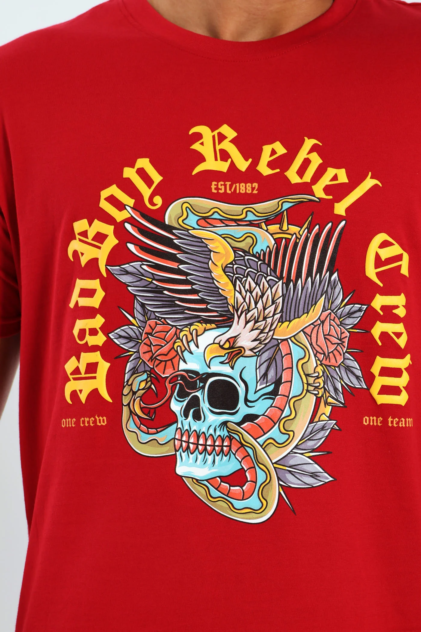 Rebel Tee - Red - Image 2