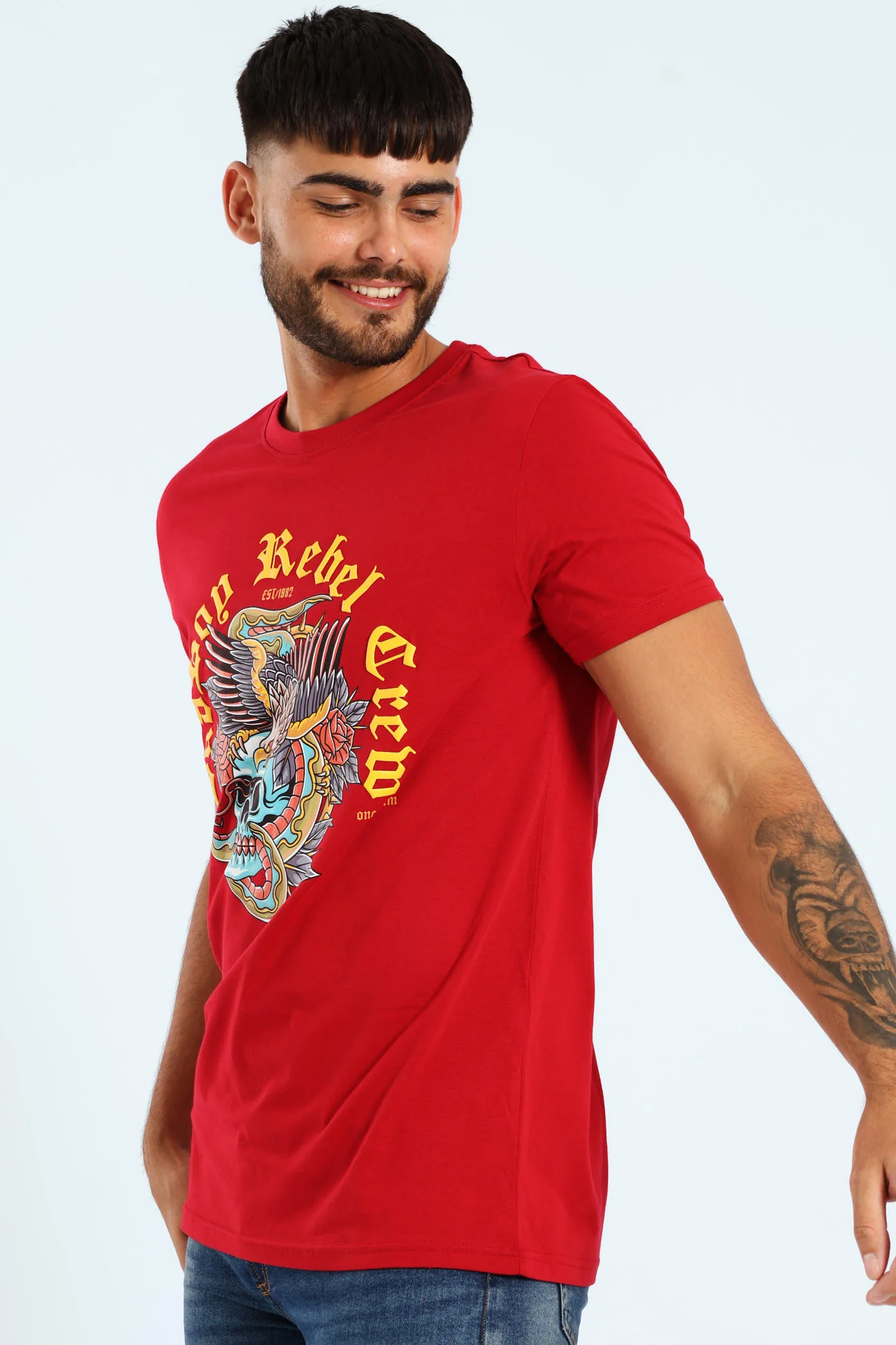 Rebel Tee - Red - Image 3