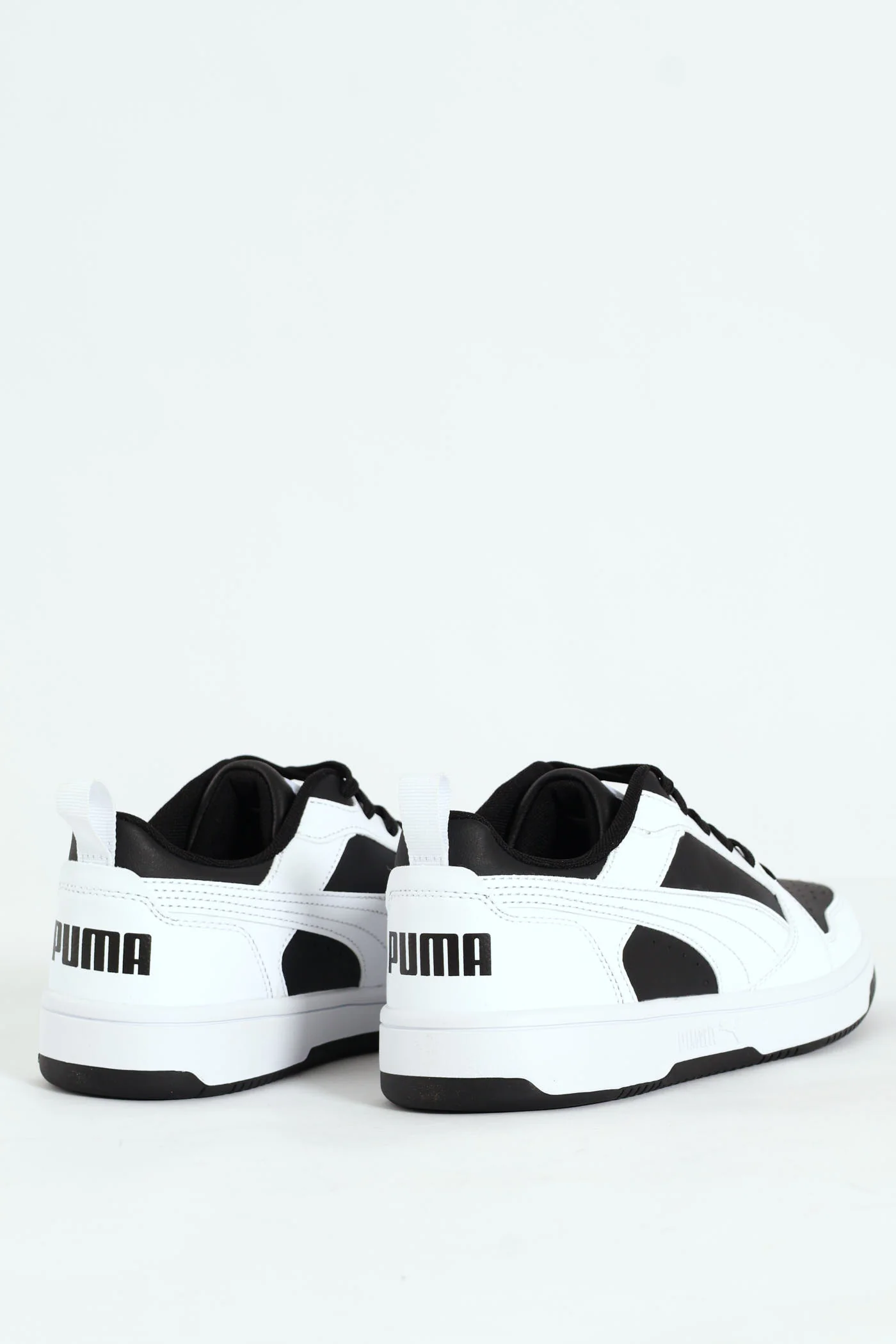 Rebound V6 Low Court Sneaker - Black/White - Image 2