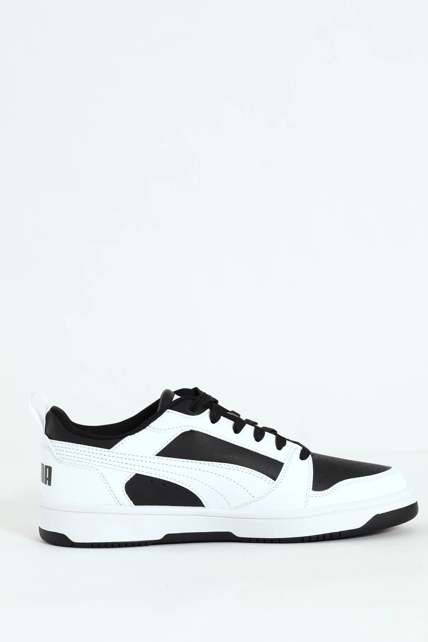 Rebound V6 Low Court Sneaker - Black/White - Image 5