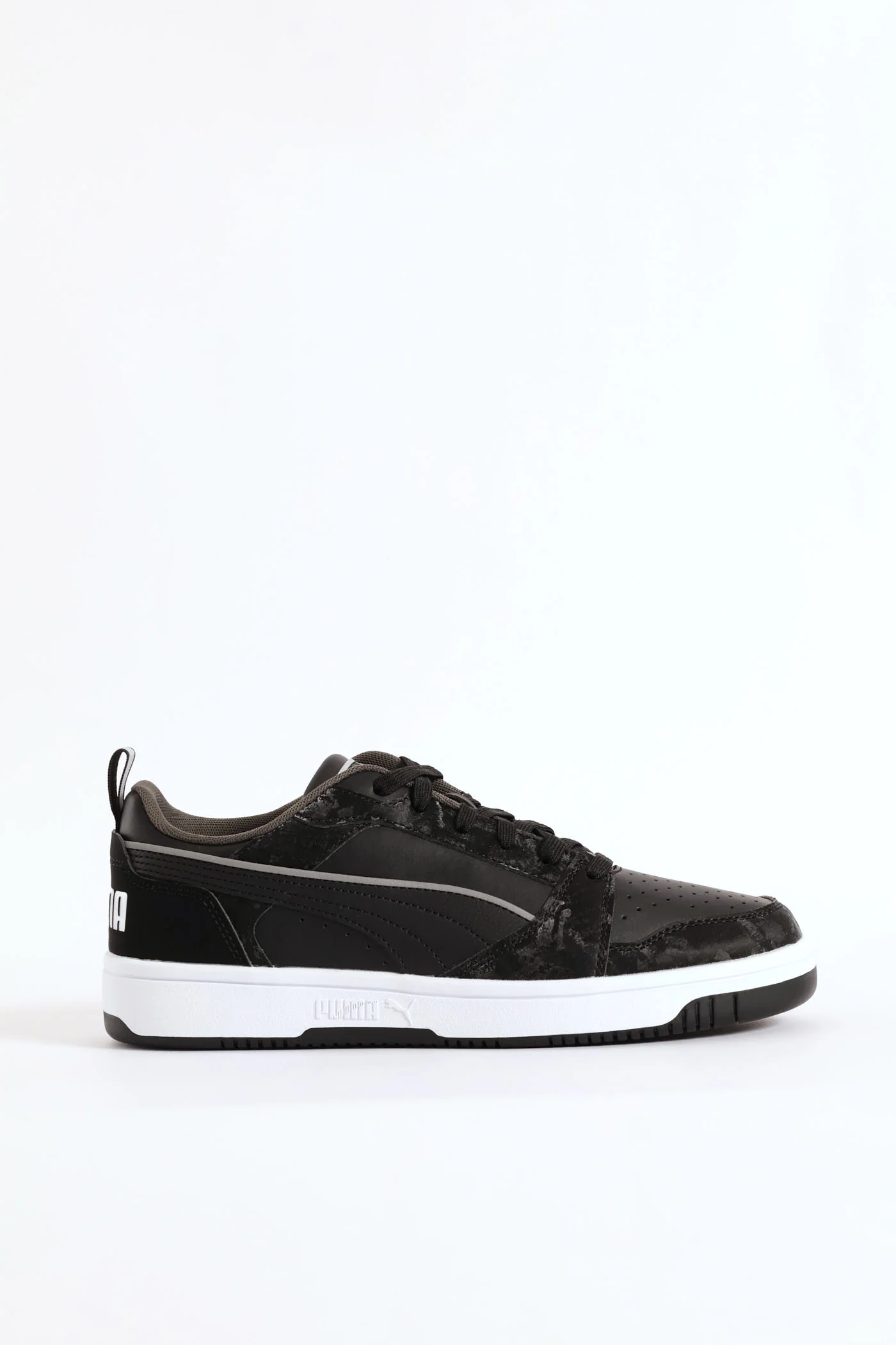 Rebound V6 Lo Day Night Sneaker - Black/Grey - Image 5