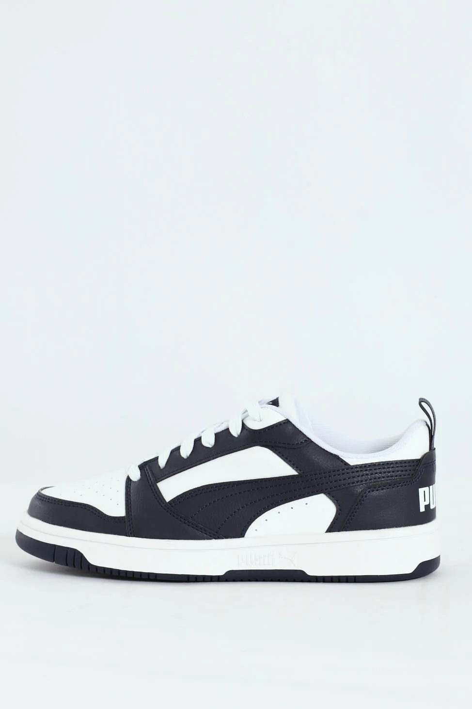 Rebound V6 Low Court Sneaker - White/Navy - Image 6