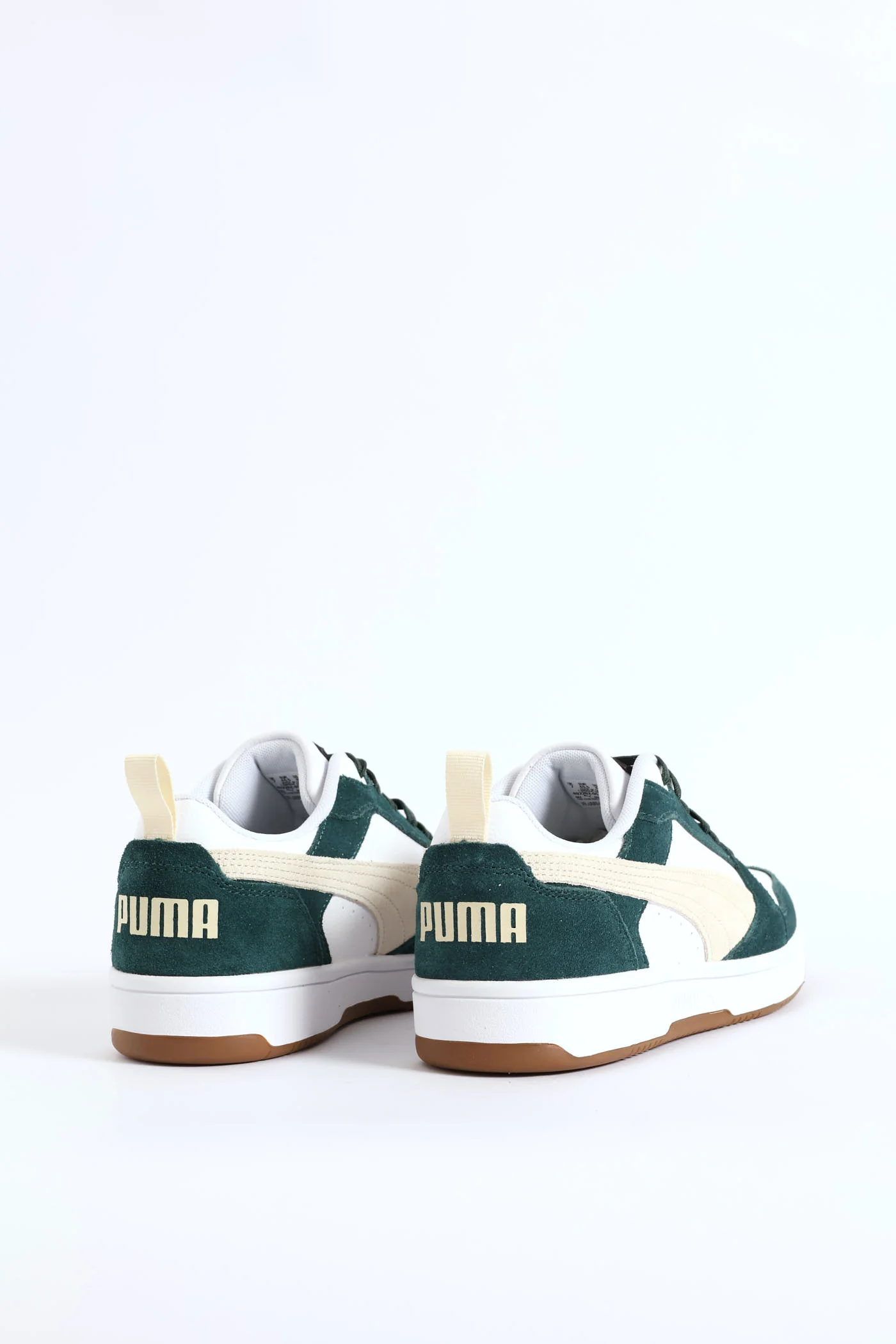 Rebound V6 Low Sd Court Sneaker - White/Green - Image 4