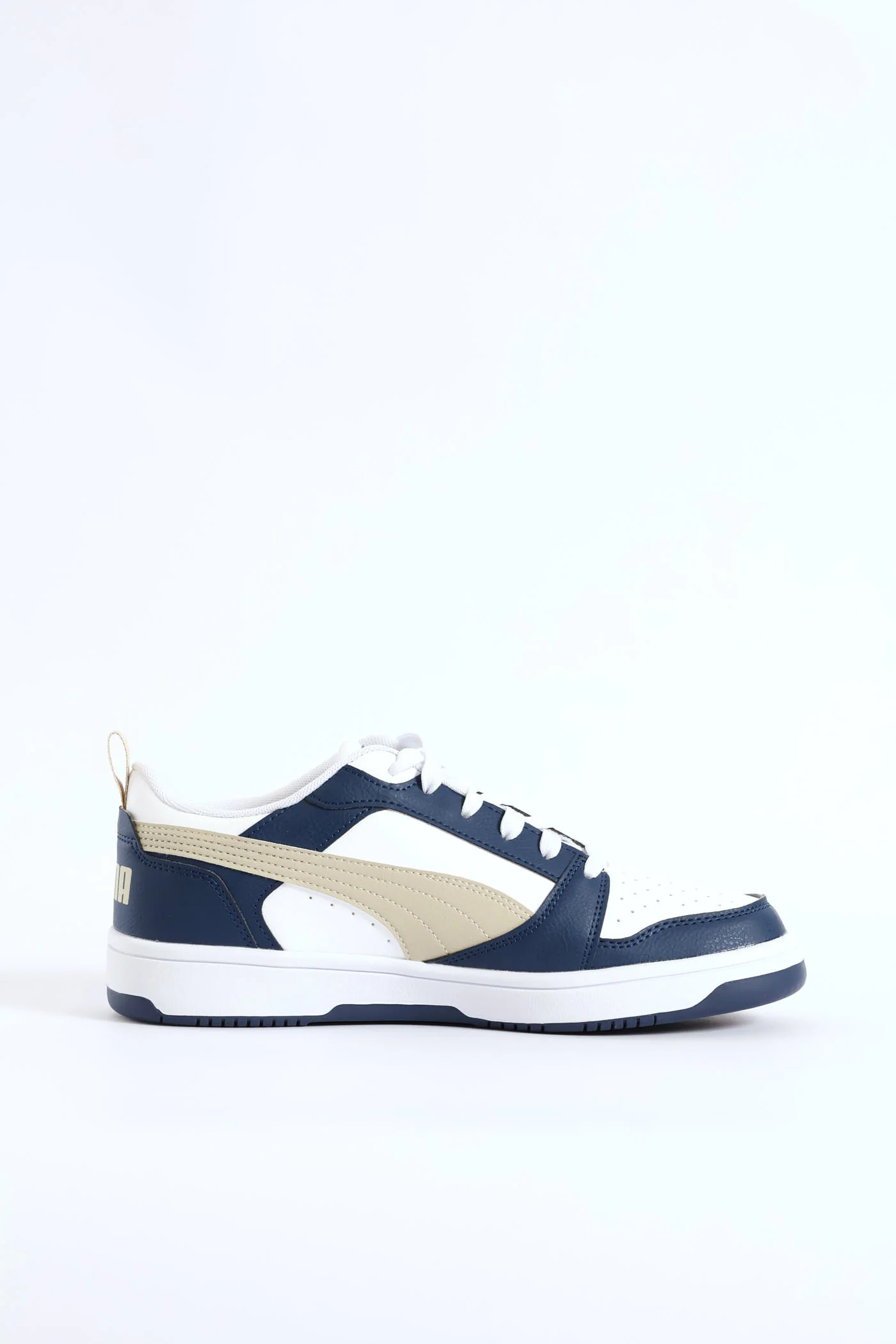 Rebound V6 Low Sneaker - White/Blue - Image 3