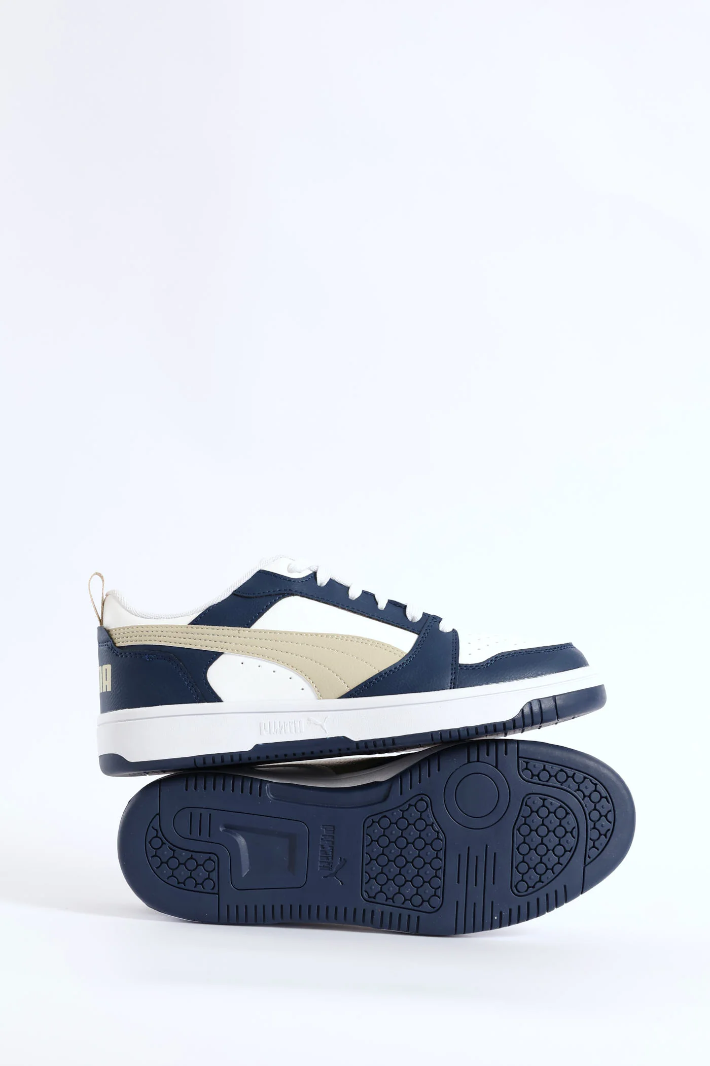 Rebound V6 Low Sneaker - White/Blue - Image 6