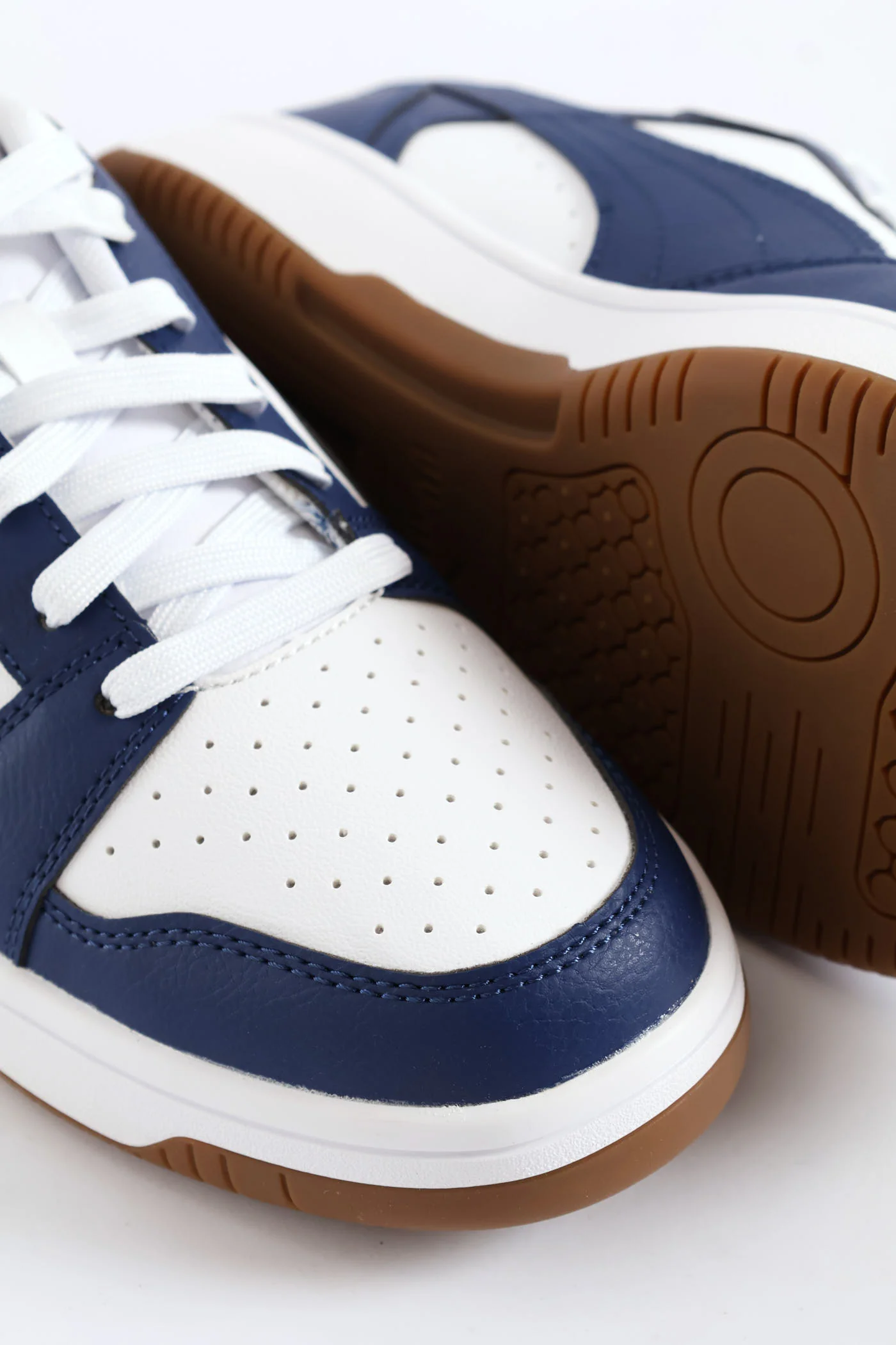 Rebound V6 Low Sneaker - White/Blue - Image 2
