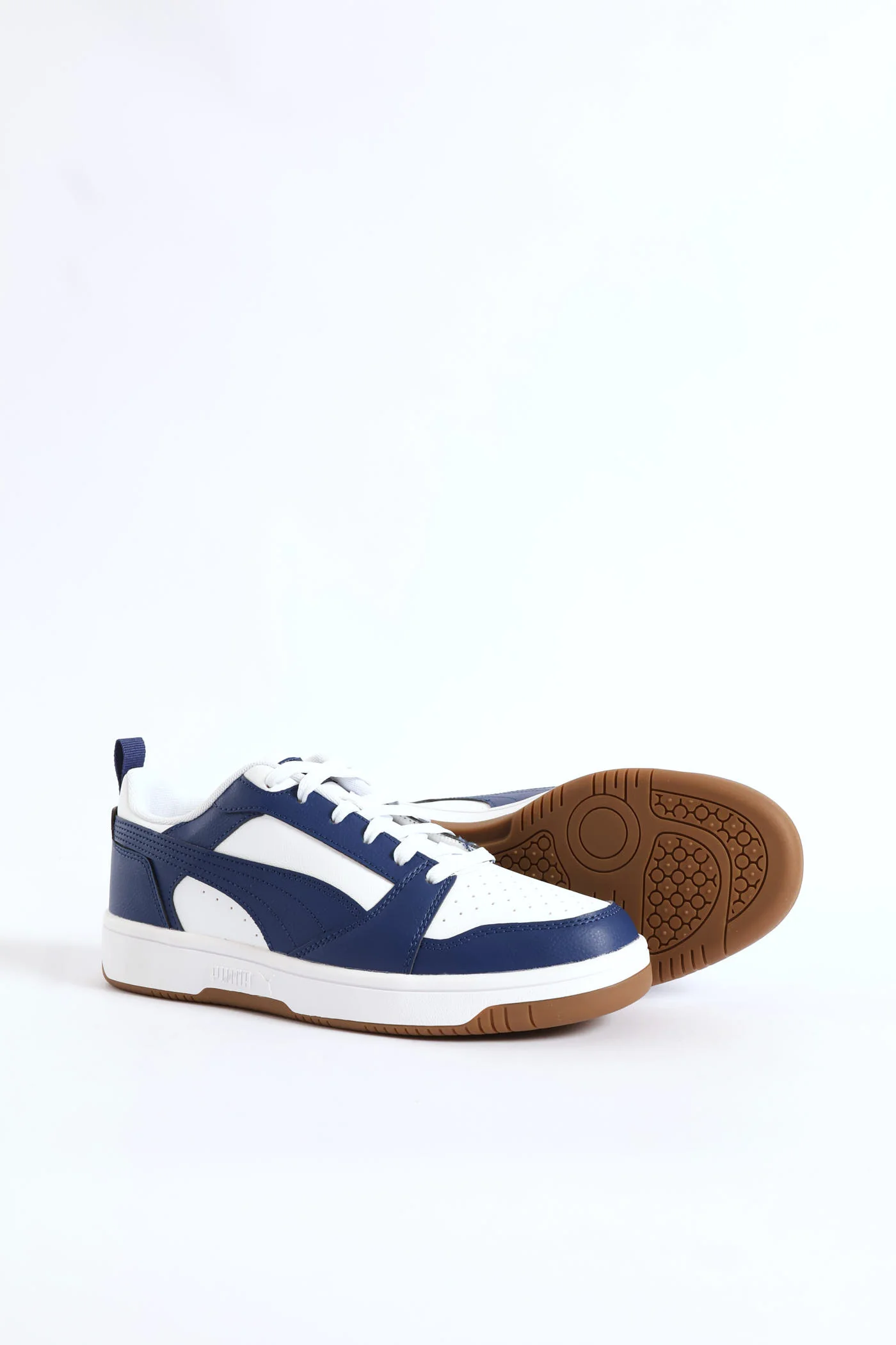 Rebound V6 Low Sneaker - White/Blue - Image 5