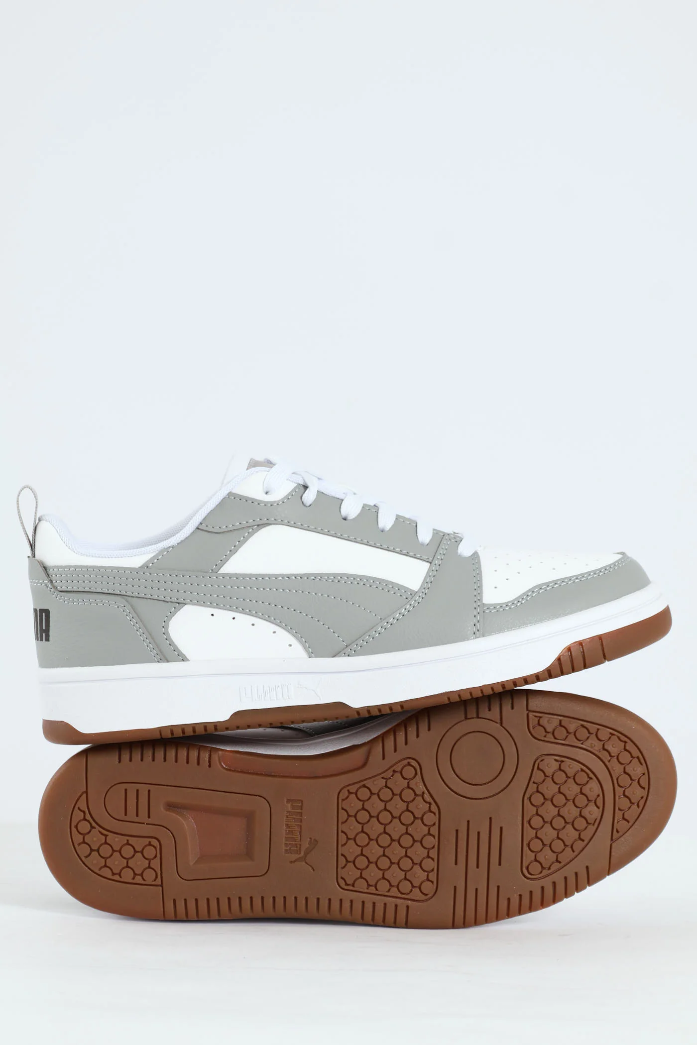 Rebound V6 Low Sneaker - White/Grey - Image 7