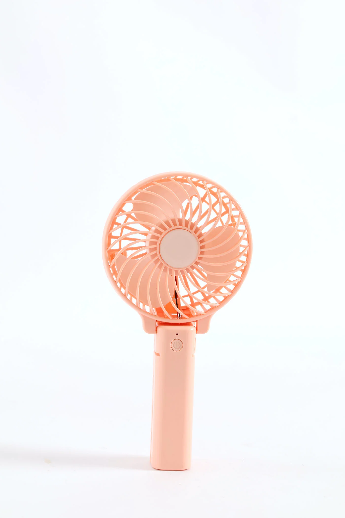 Rechargeable Fan - Light Pink - Image 2