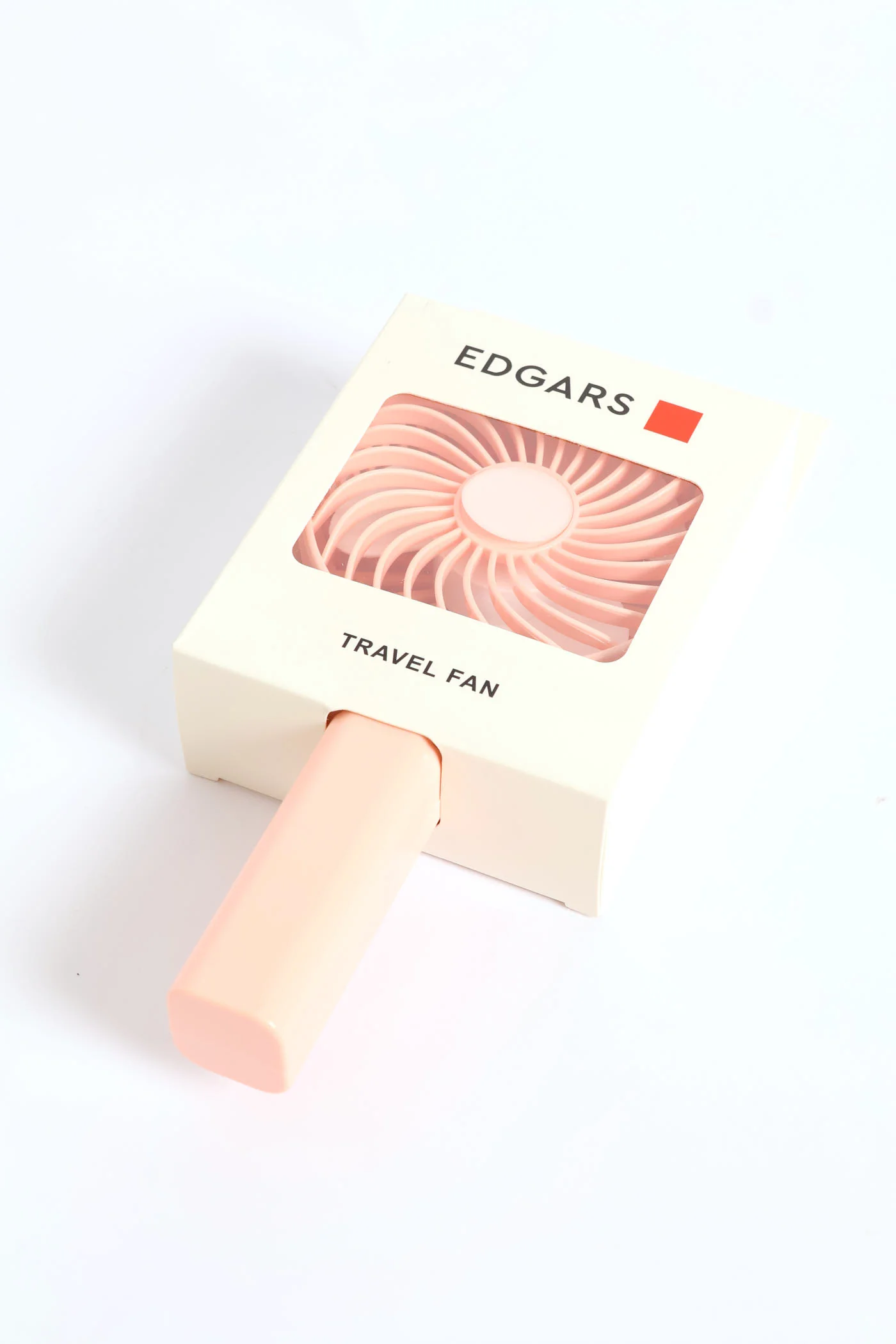 Rechargeable Fan - Light Pink - Image 3