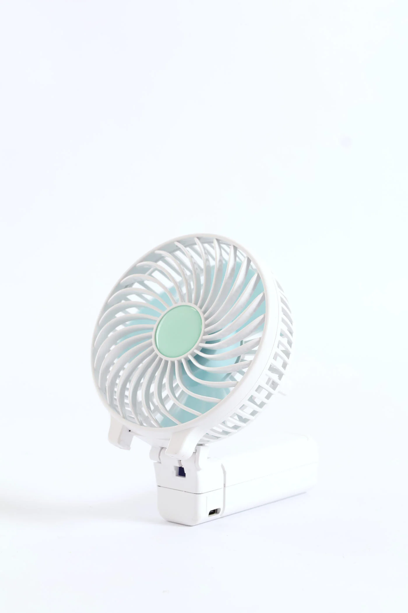 Rechargeable Fan - White - Image 2