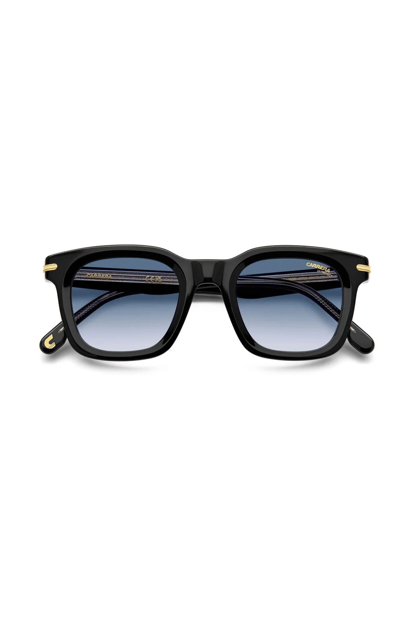 Rectangle Black Red Frame Blue Lens - None - Image 3