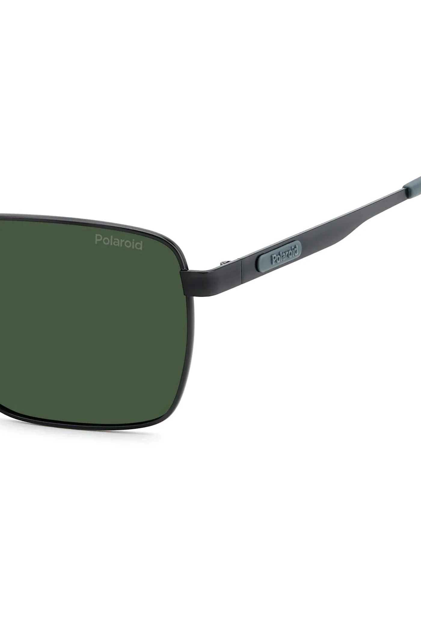 Rectangle Matt Black Frame Green Lens - None - Image 4