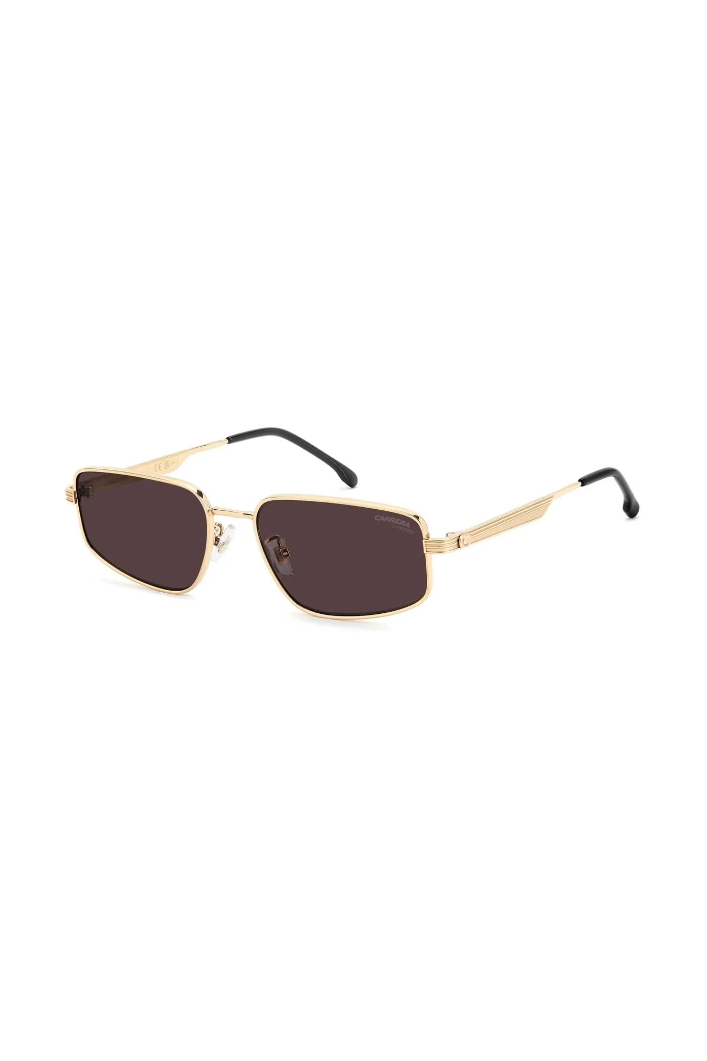 Rectangle Rose Gold Frame Mauve Lens - None - Image 2