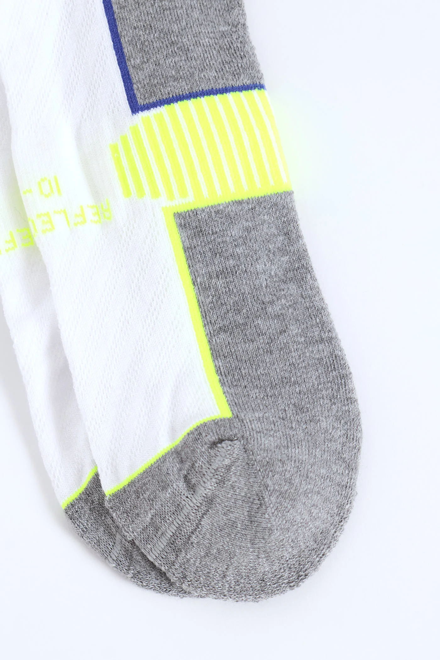 Reflective Runner Socks - White - Image 3