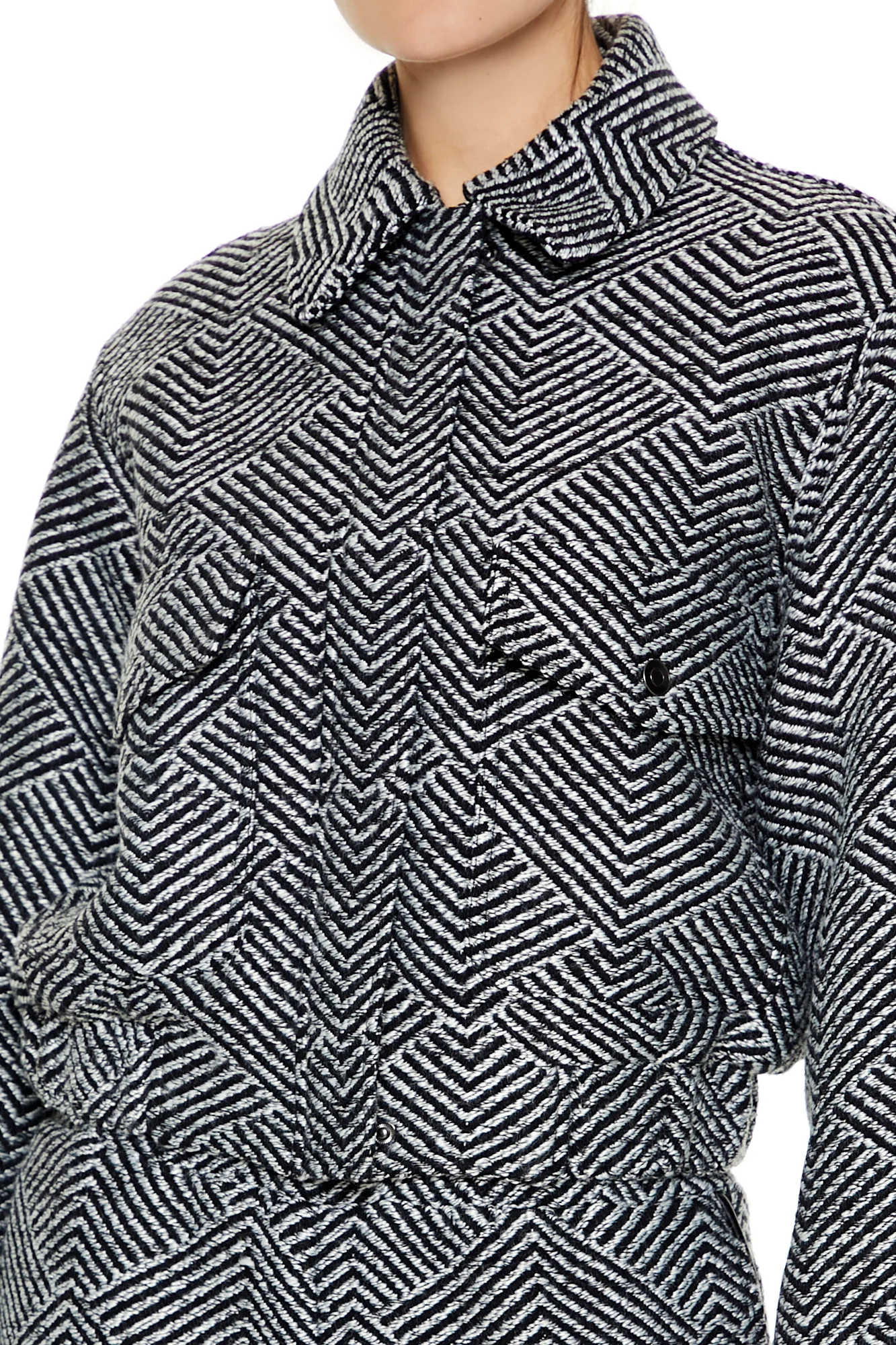 Regular Bomber Jacket - Black - Image 2