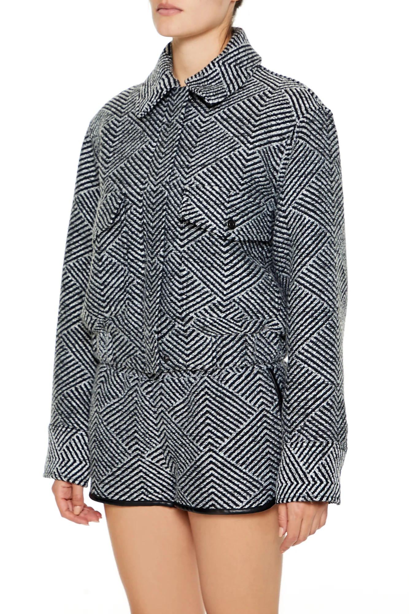 Regular Bomber Jacket - Black - Image 3