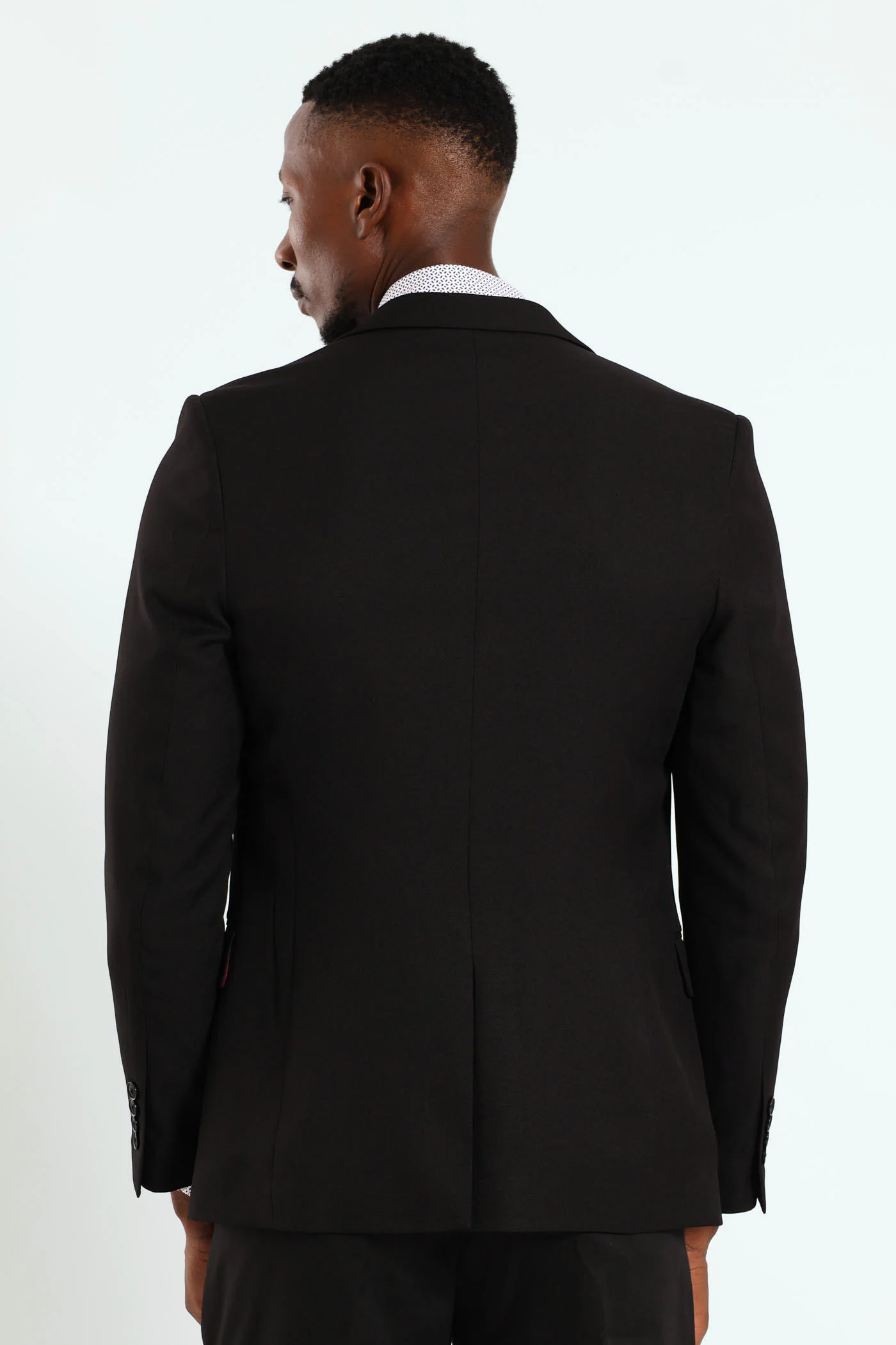 Regular Fit Essential Suit Jacket - Black - Image 3