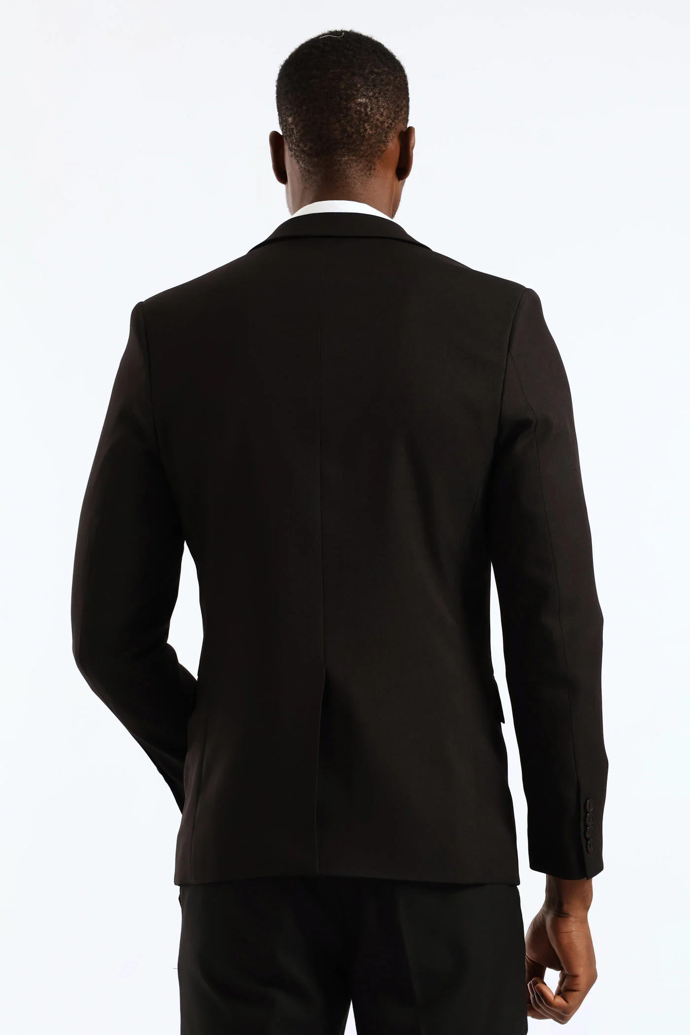 Regular Fit Essential Suit Jacket - Black - Image 4