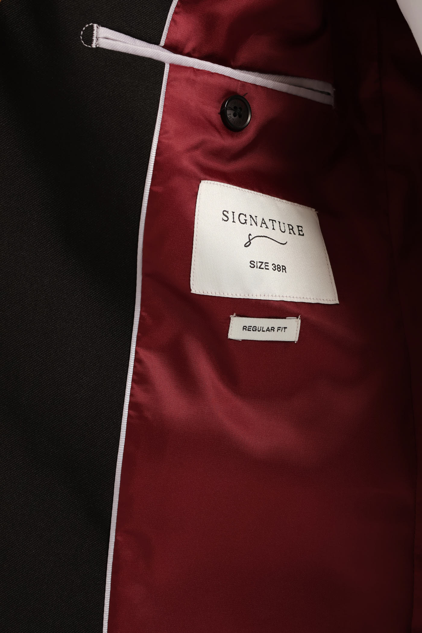 Regular Fit Essential Suit Jacket - Black - Image 6
