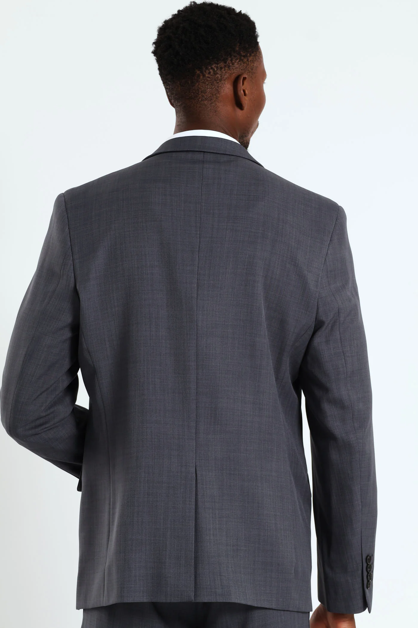 Regular Fit Essential Suit Jacket - Charcoal - Image 10