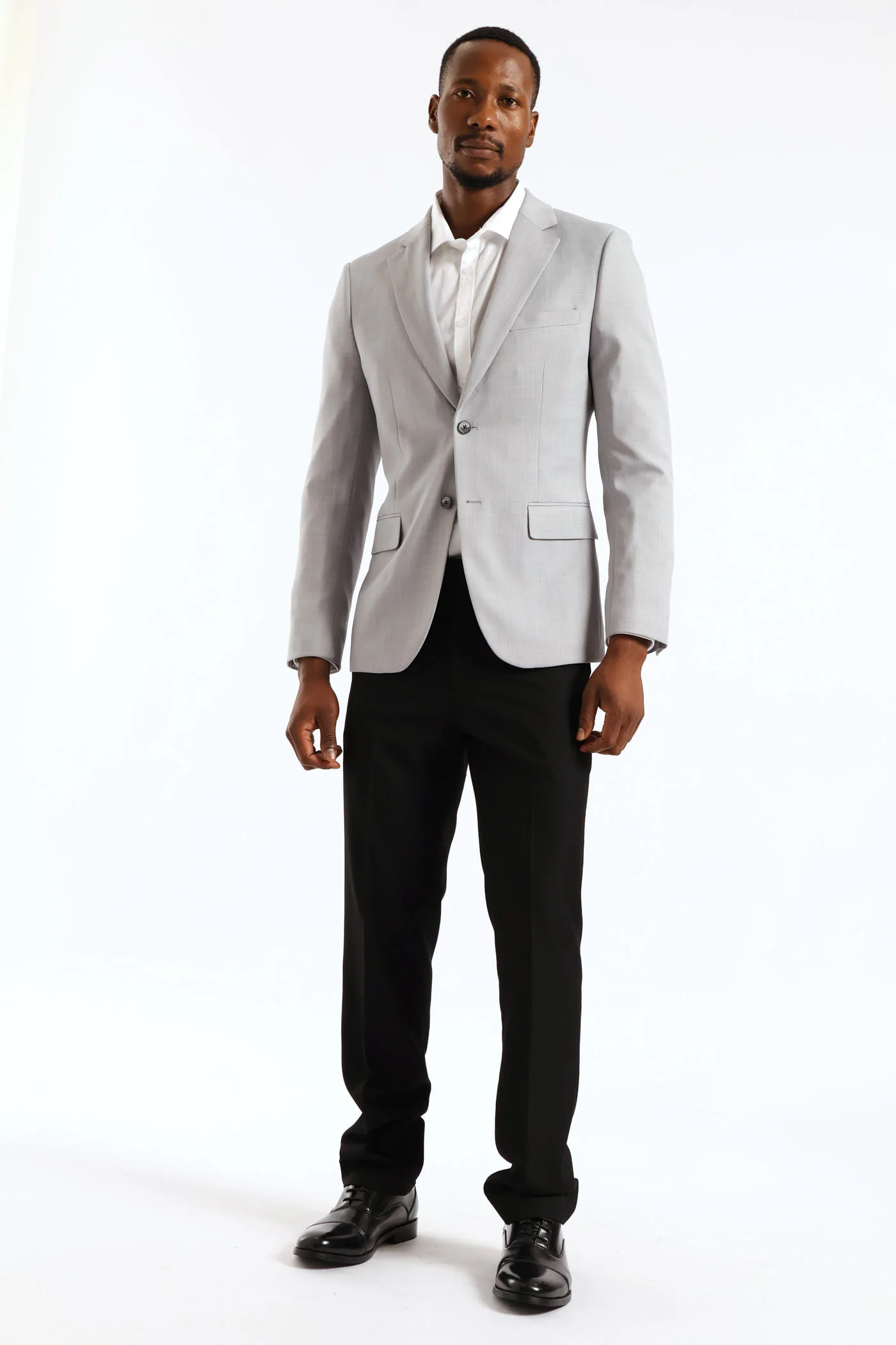 Regular Fit Essential Suit Jacket - Grey - Image 2