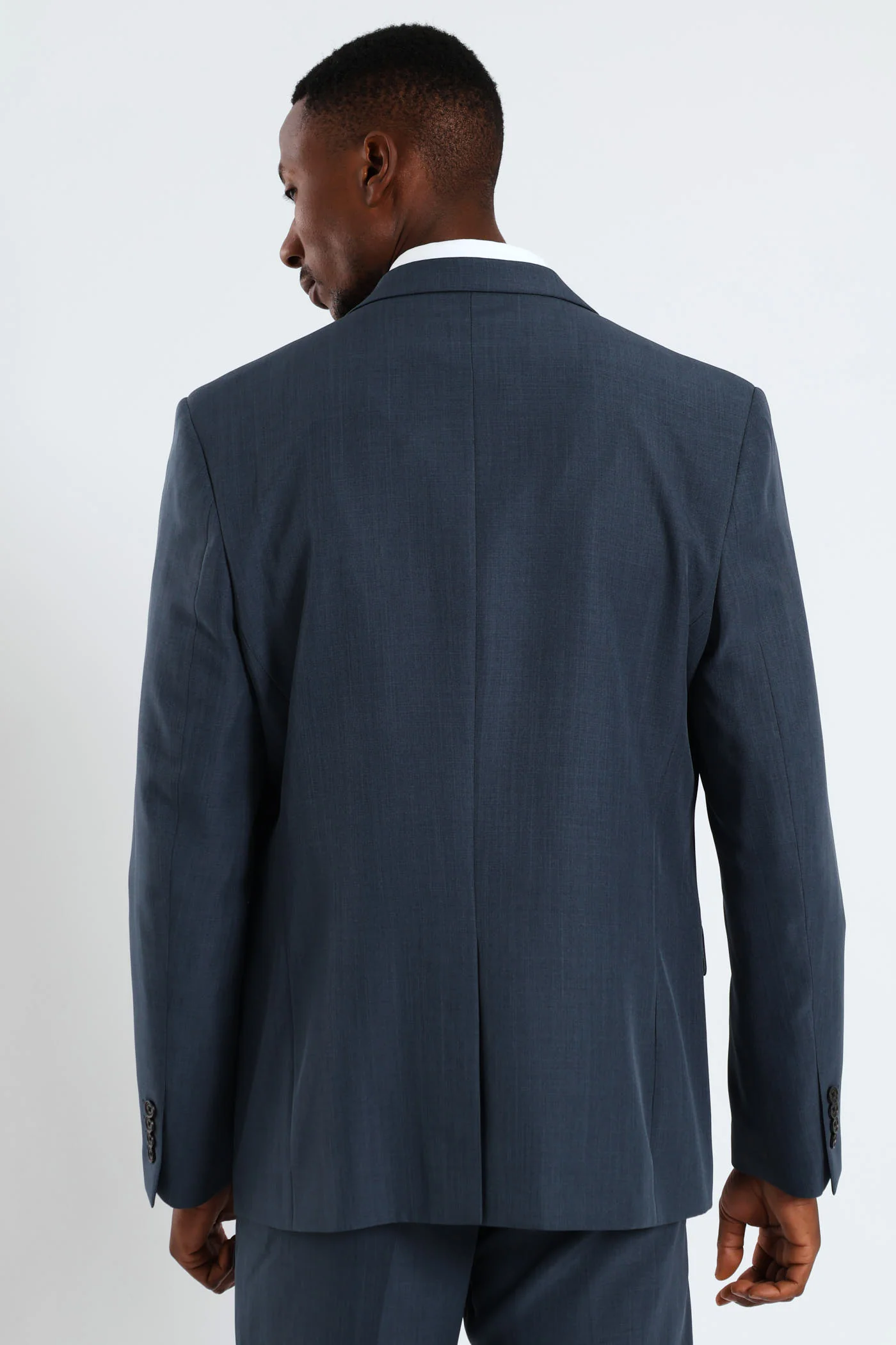 Regular Fit Essential Suit Jacket - Petrol - Image 3