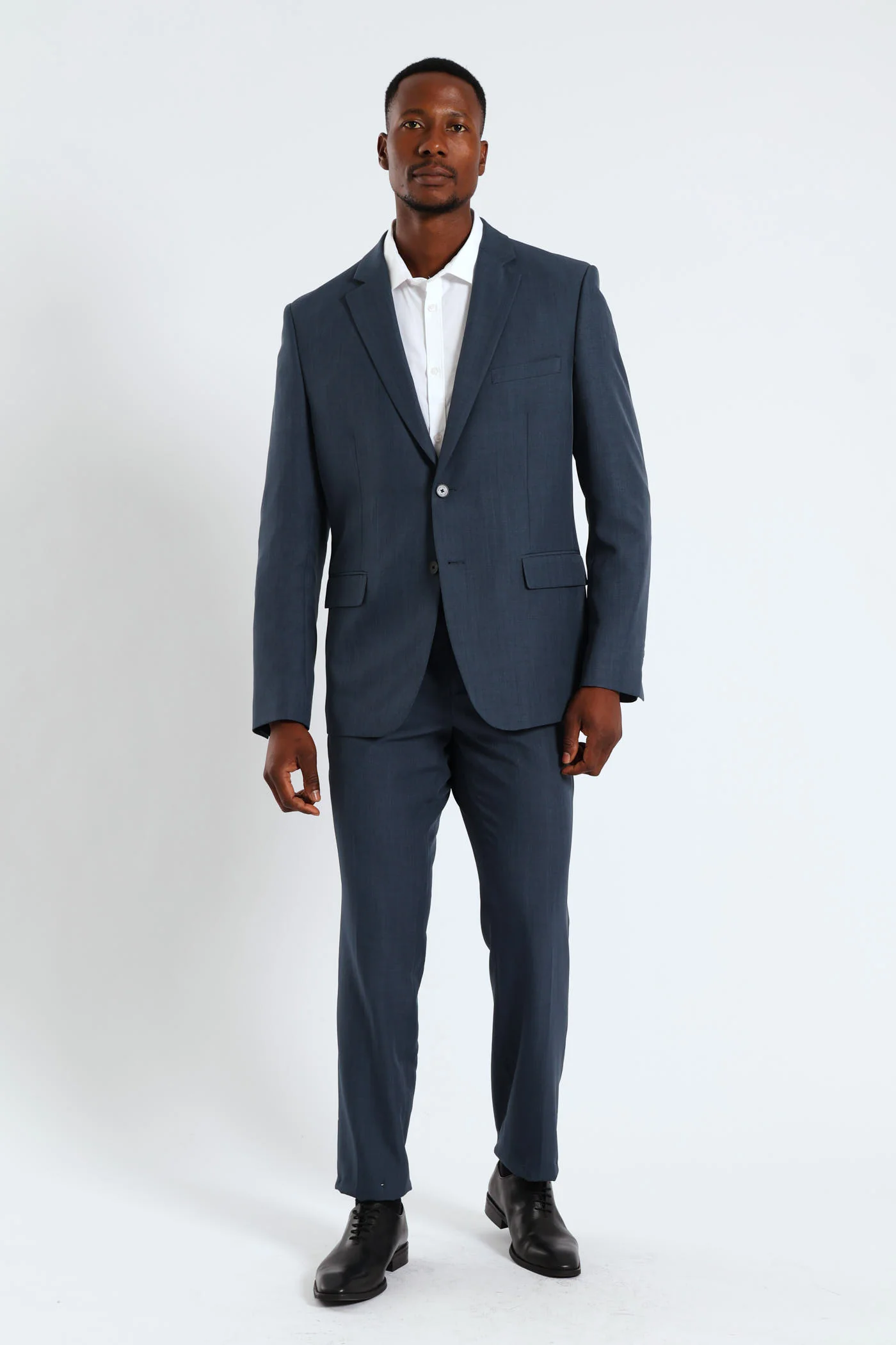 Regular Fit Essential Suit Jacket - Petrol - Image 4