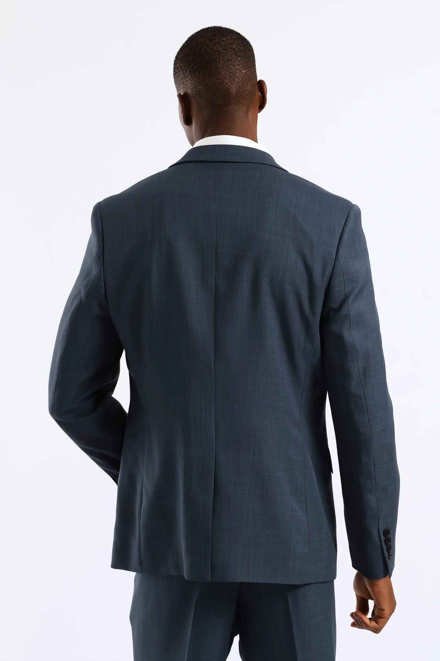 Regular Fit Essential Suit Jacket - Petrol - Image 4