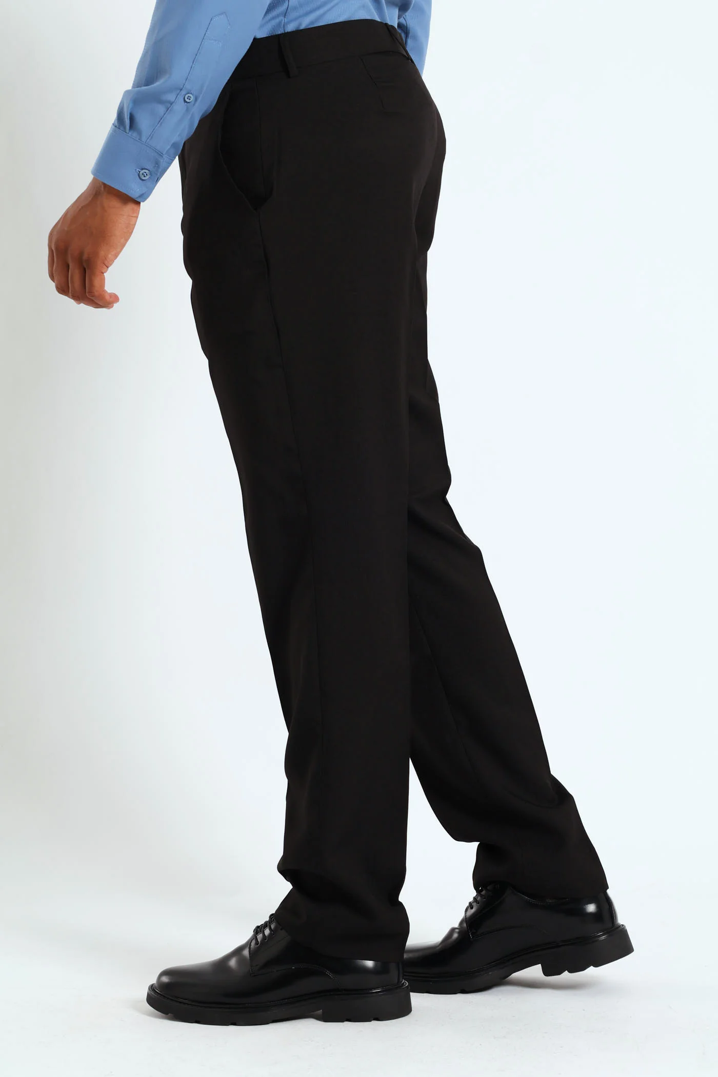 Regular Fit Essential Suit Trouser - Black - Image 3