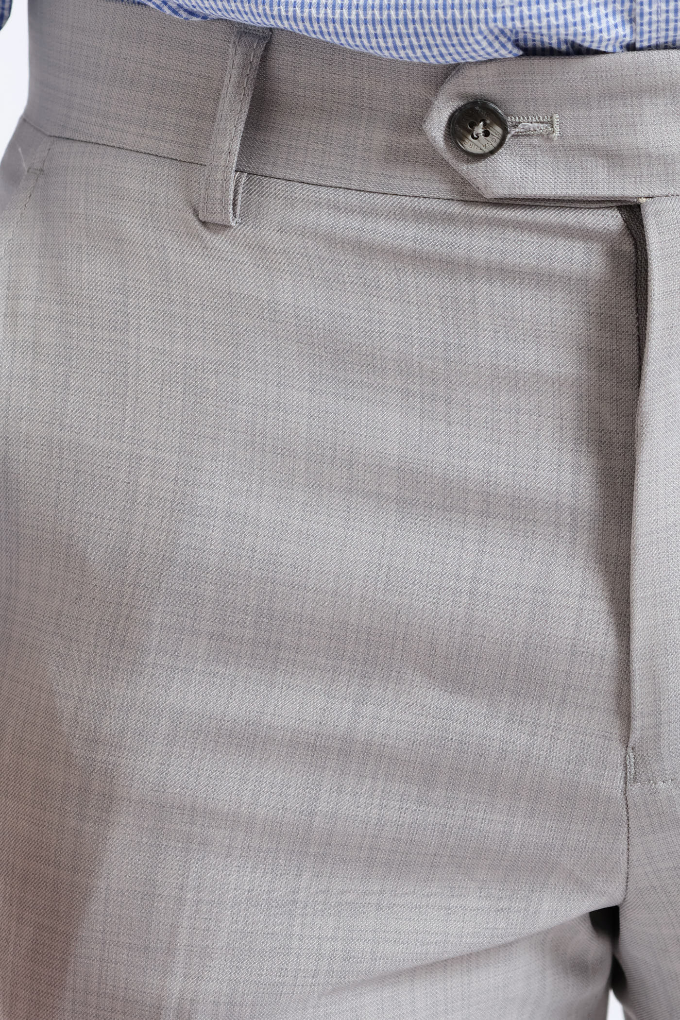 Regular Fit Essential Suit Trouser - Grey - Image 2