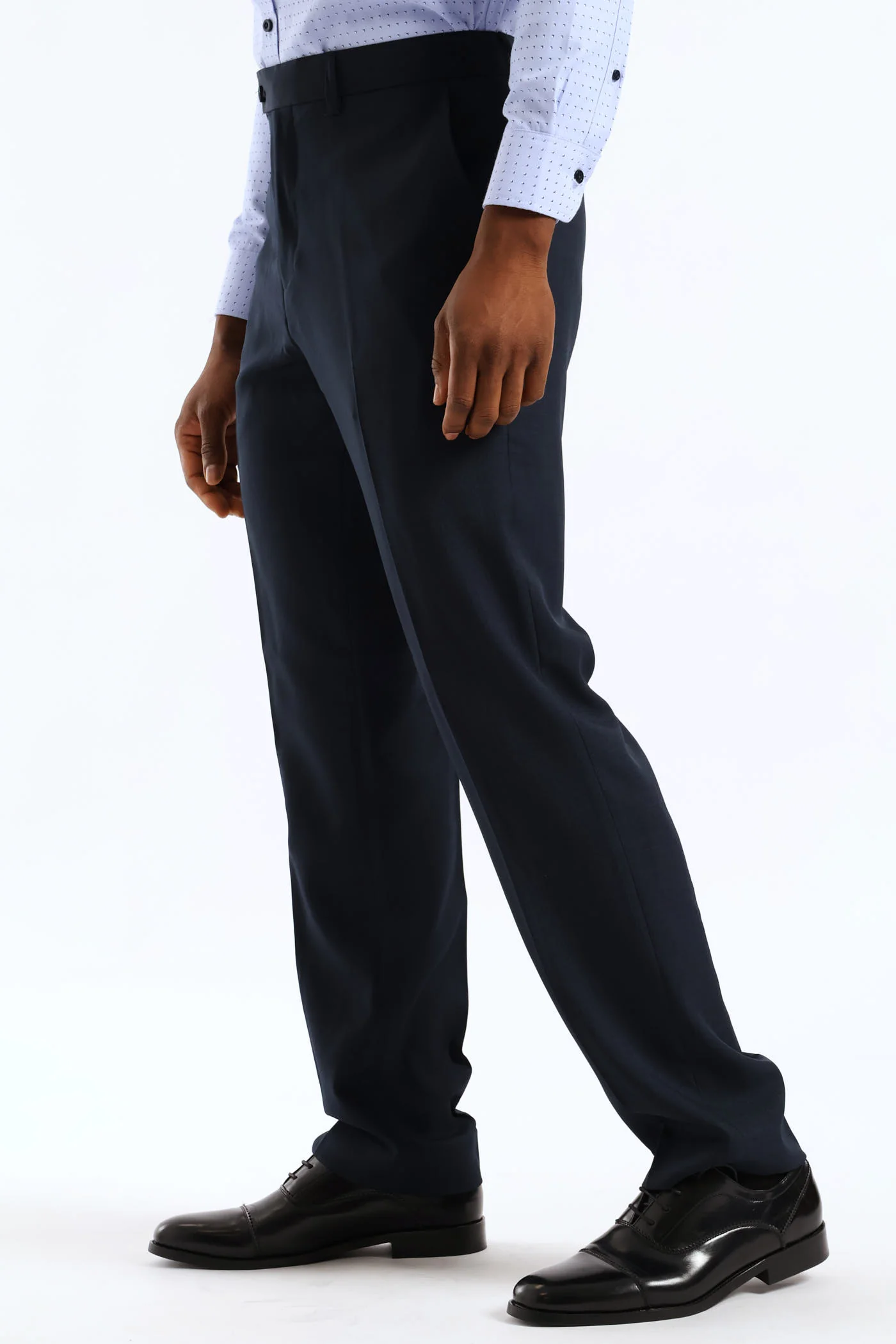 Regular Fit Essential Suit Trouser - Navy - Image 2