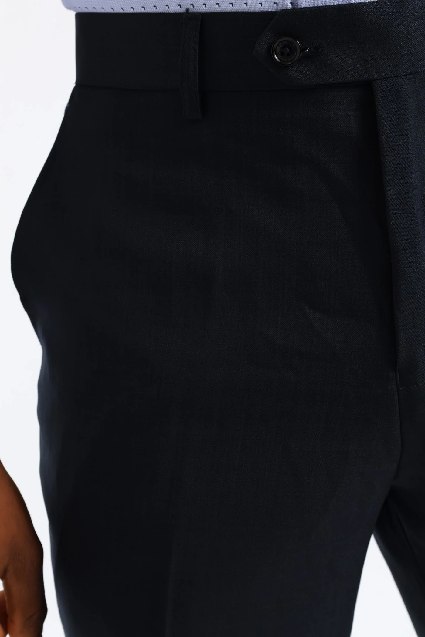 Regular Fit Essential Suit Trouser - Navy - Image 3