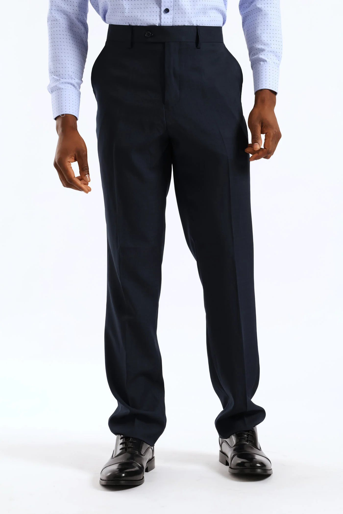 Regular Fit Essential Suit Trouser - Navy - Image 4