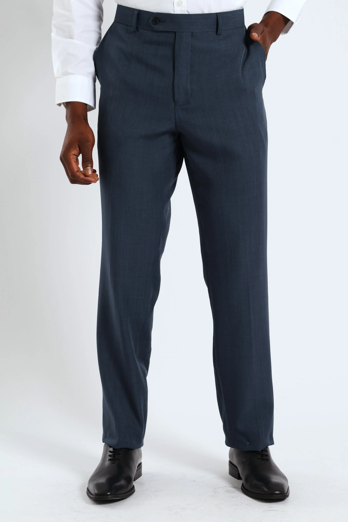 Regular Fit Essential Suit Trouser - Petrol - Image 2
