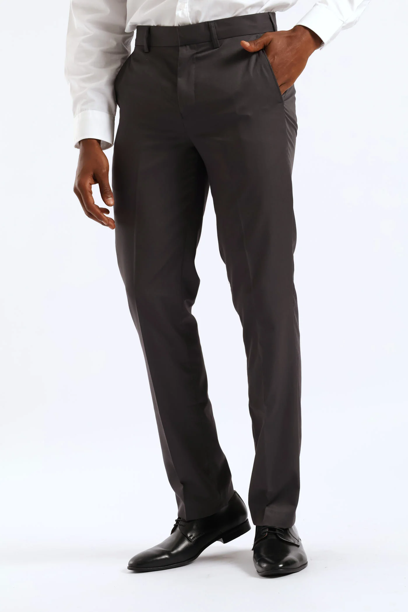 Regular Fit Formal Trouser - Charcoal - Image 3