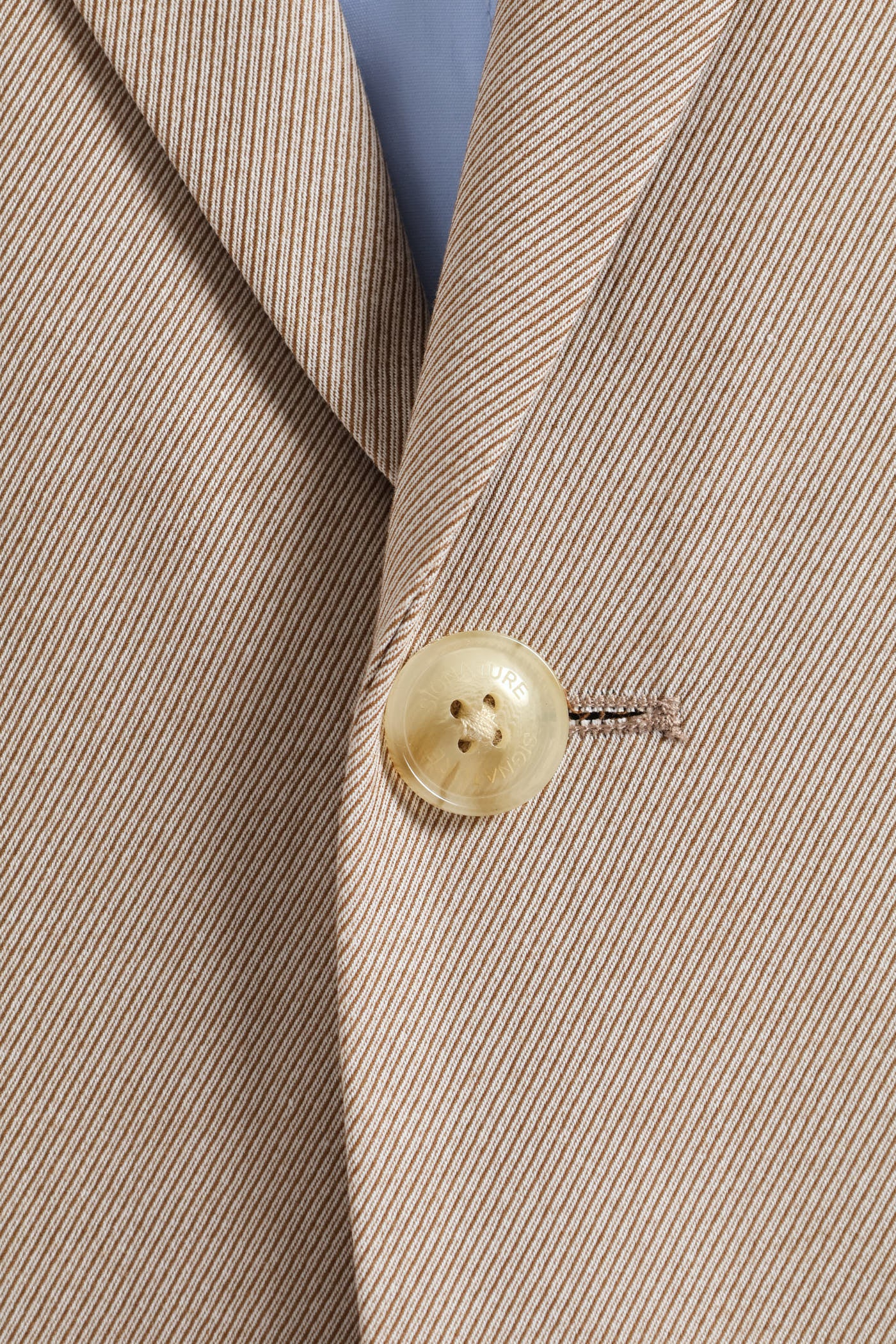 Regular Twill Suit Jacket  · Natural - Image 2