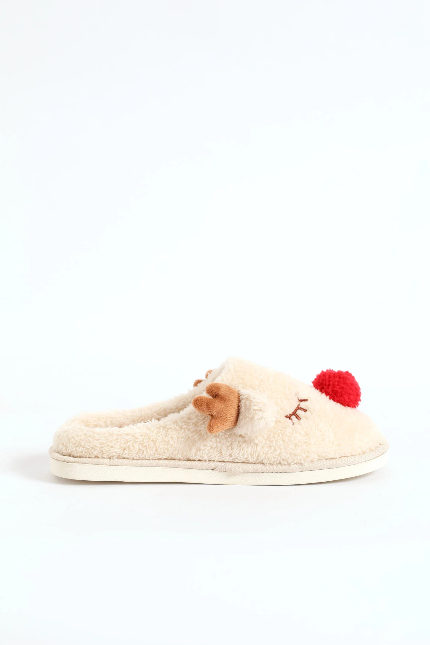 Reindeer Slipper - Natural - Image 3